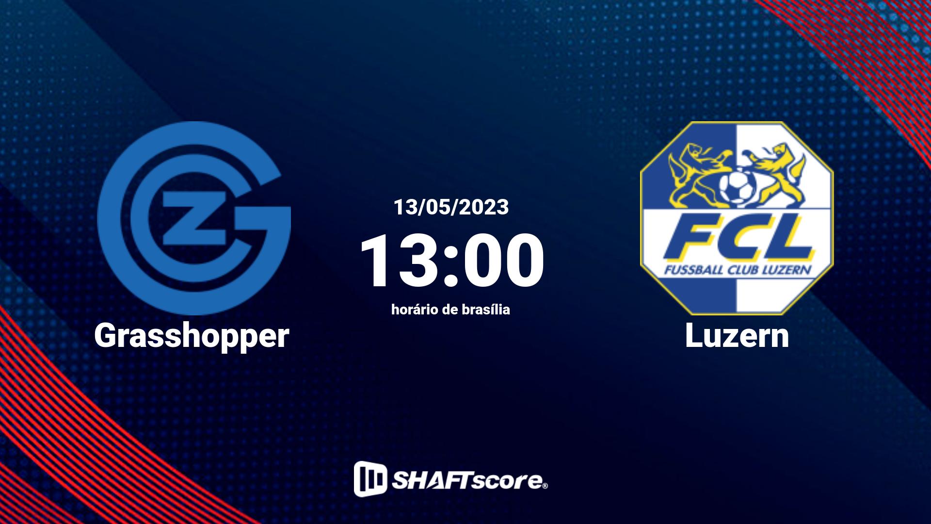 Estatísticas do jogo Grasshopper vs Luzern 13.05 13:00