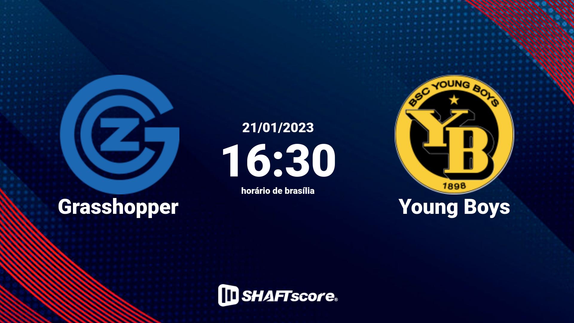 Estatísticas do jogo Grasshopper vs Young Boys 21.01 16:30