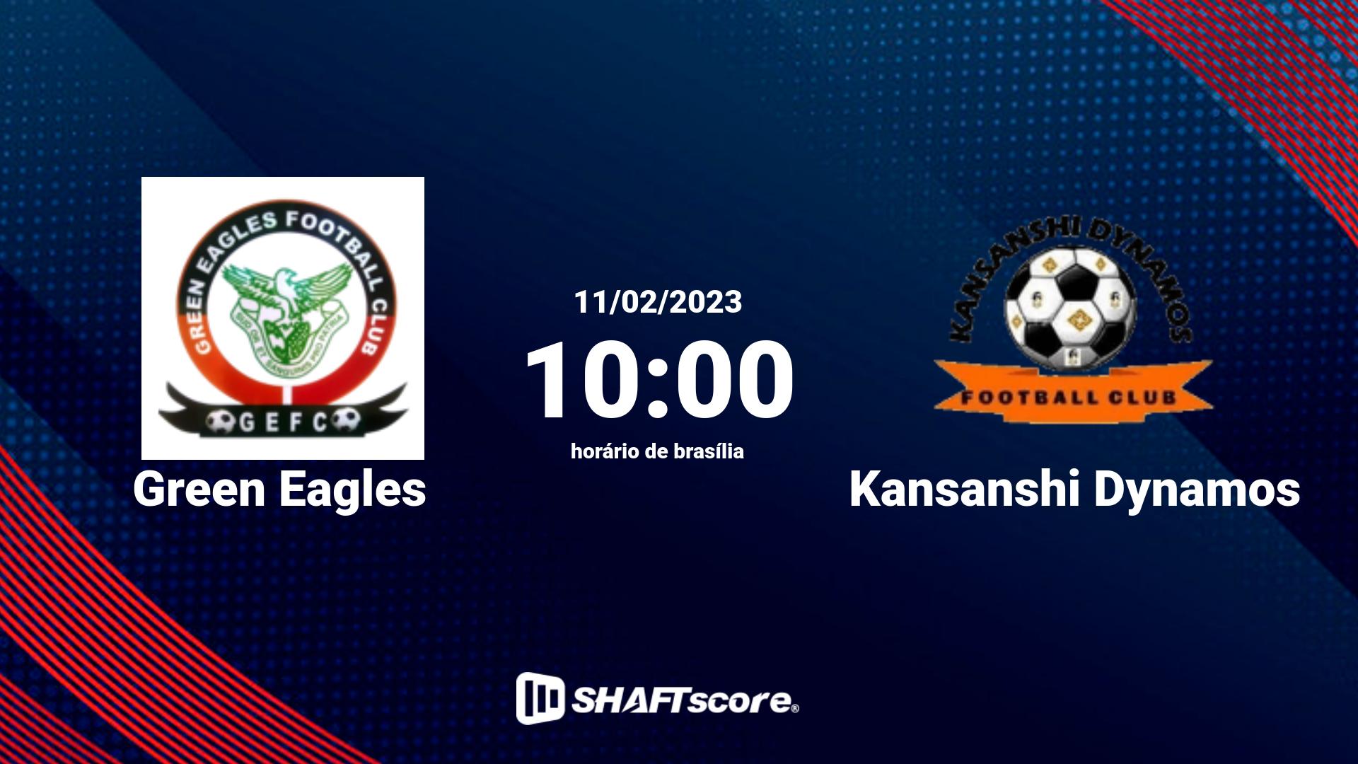 Estatísticas do jogo Green Eagles vs Kansanshi Dynamos 11.02 10:00
