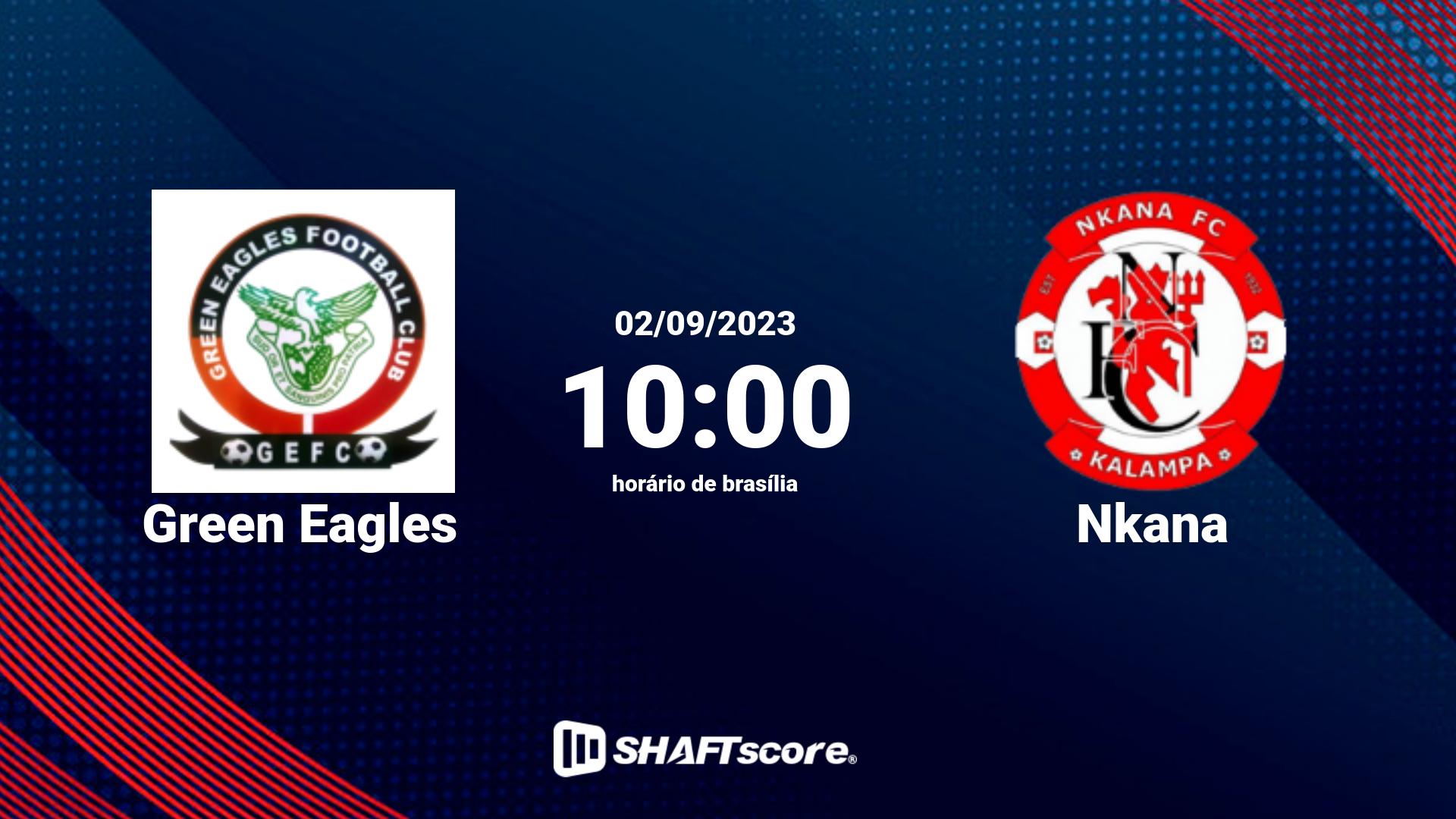 Estatísticas do jogo Green Eagles vs Nkana 02.09 10:00