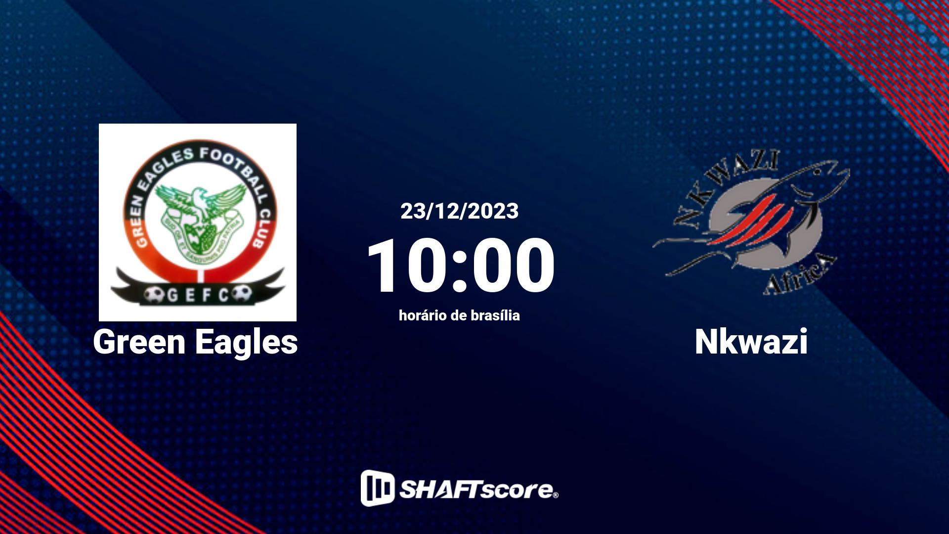 Estatísticas do jogo Green Eagles vs Nkwazi 23.12 10:00