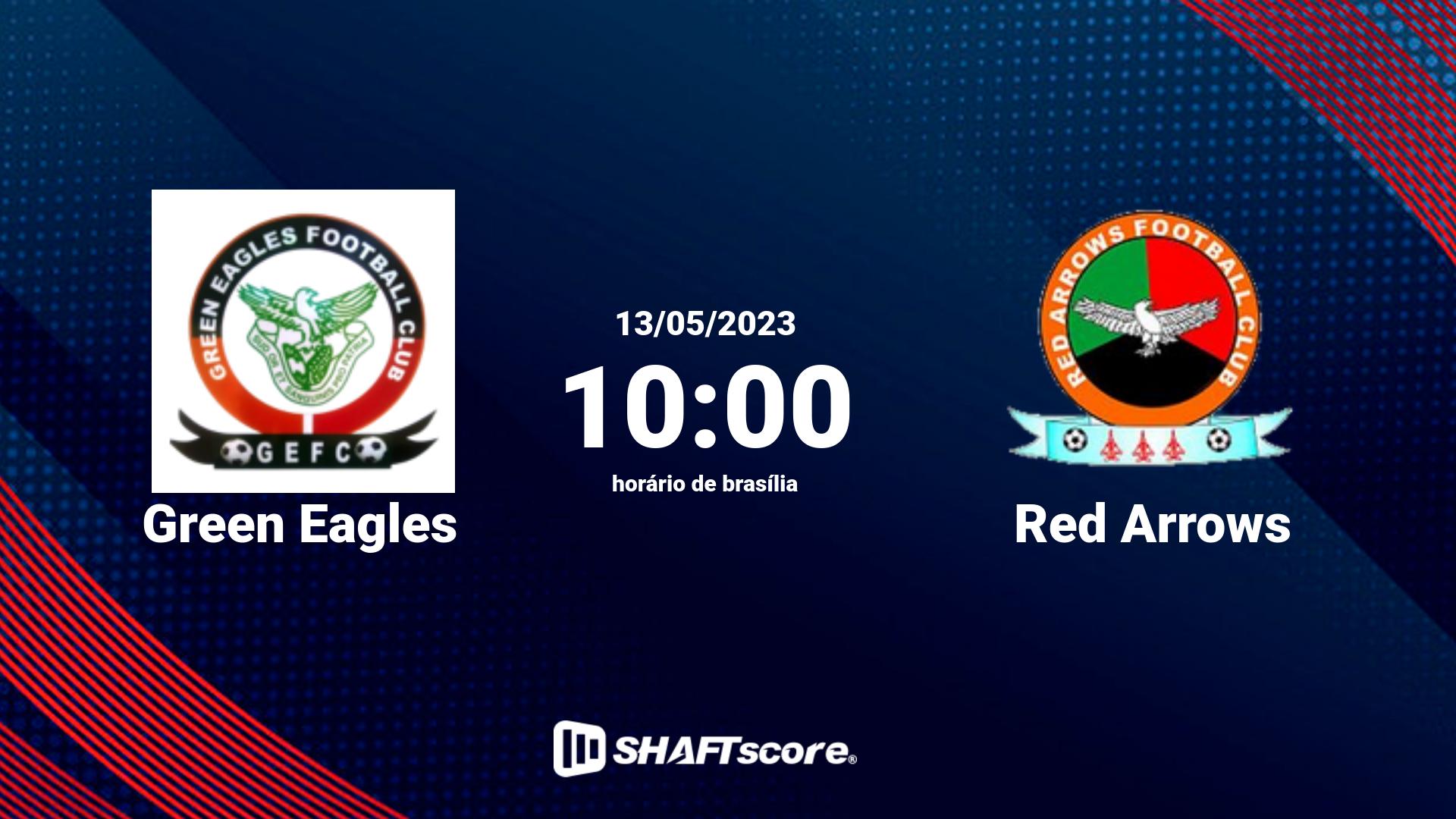 Estatísticas do jogo Green Eagles vs Red Arrows 13.05 10:00