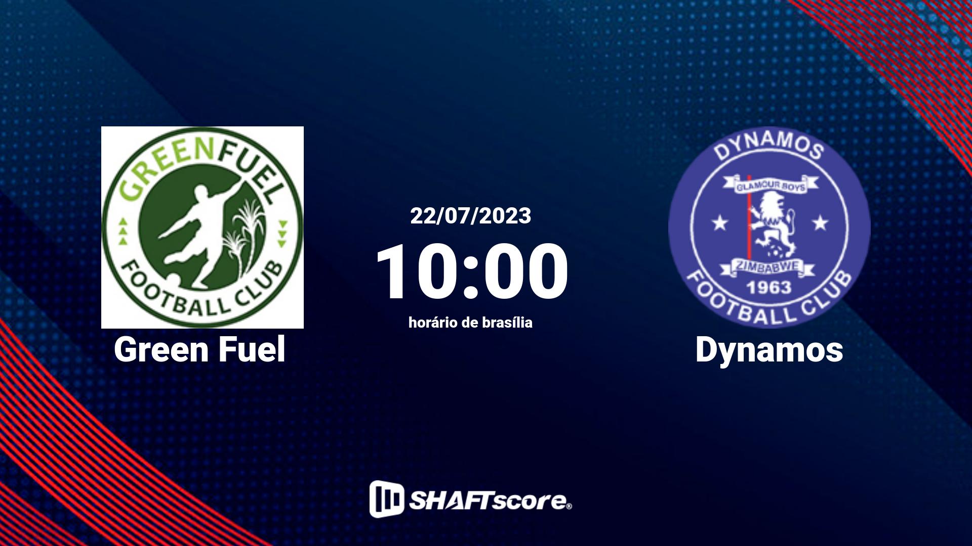 Estatísticas do jogo Green Fuel vs Dynamos 22.07 10:00