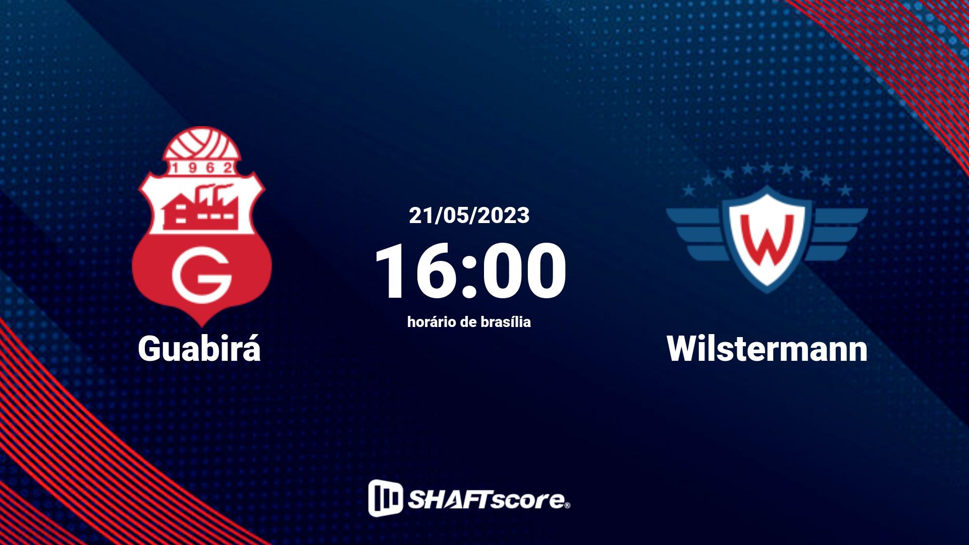 Estatísticas do jogo Guabirá vs Wilstermann 21.05 16:00