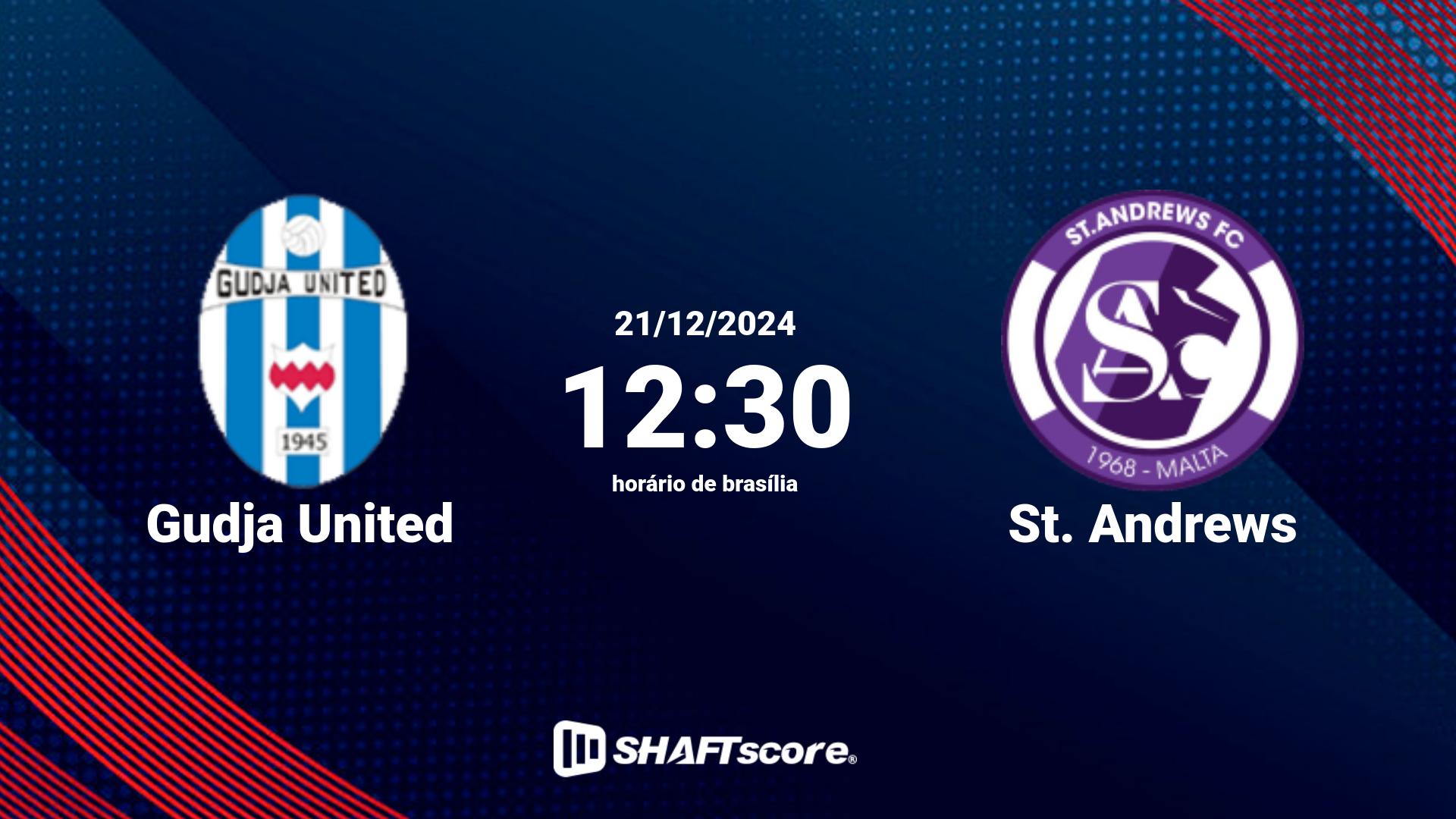 Estatísticas do jogo Gudja United vs St. Andrews 21.12 12:30