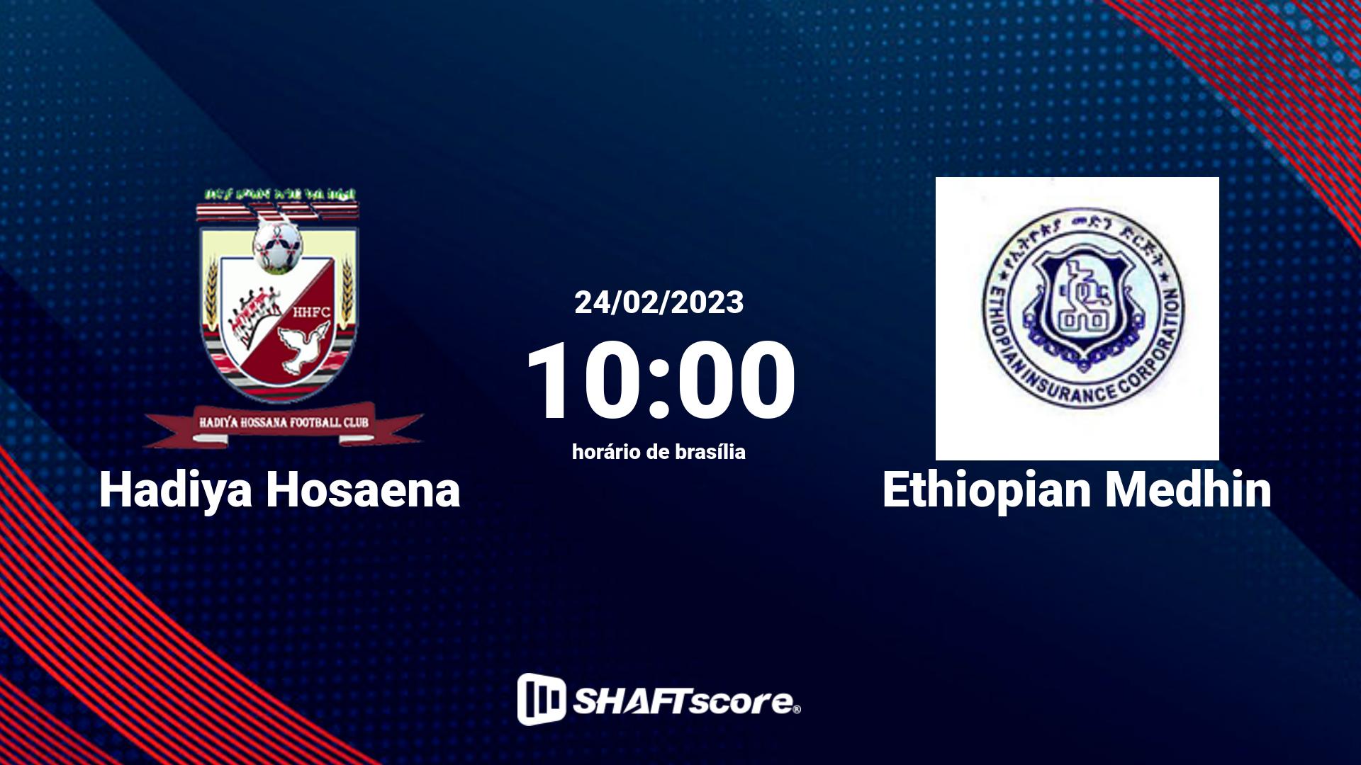 Estatísticas do jogo Hadiya Hosaena vs Ethiopian Medhin 24.02 10:00