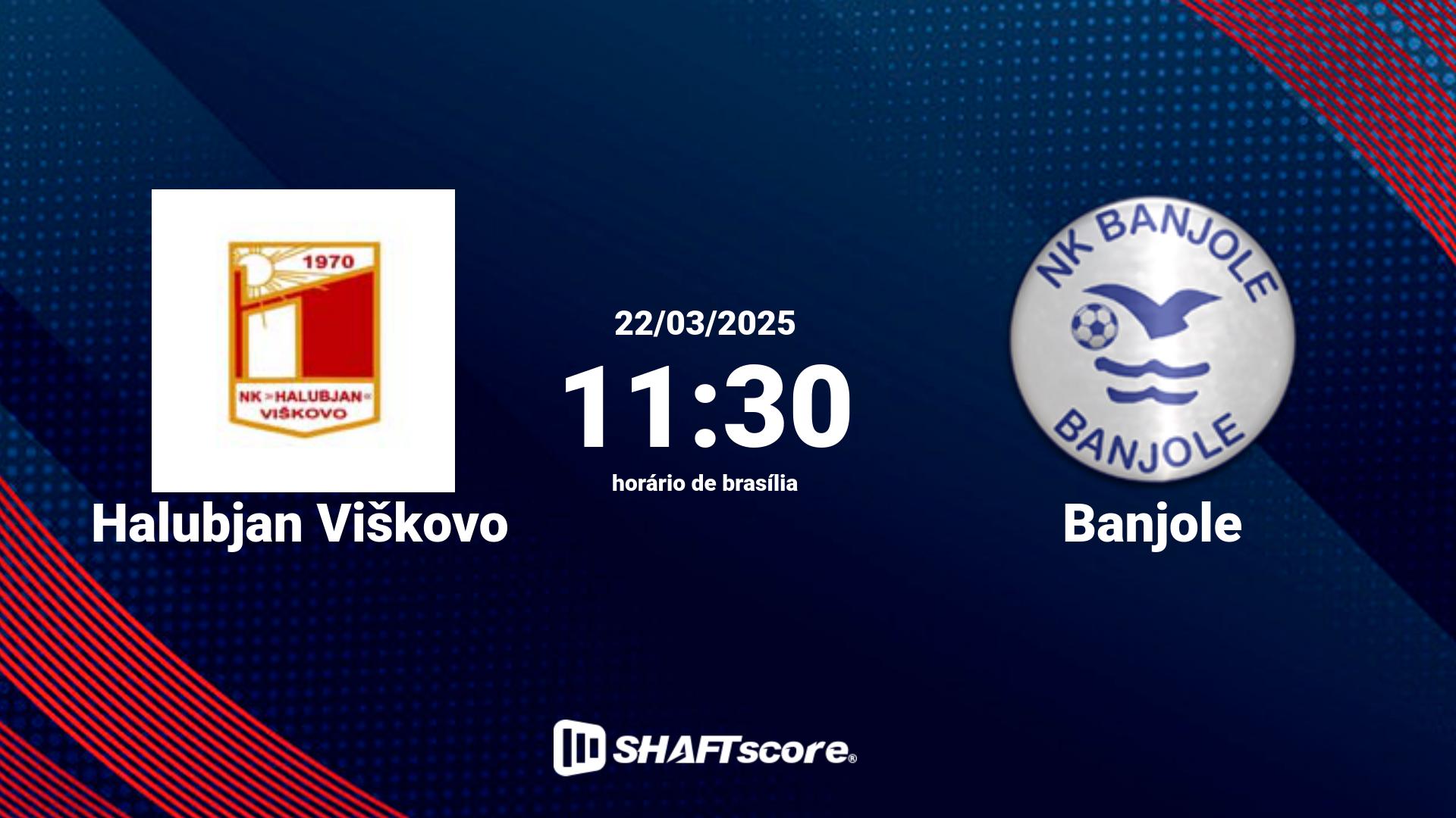 Estatísticas do jogo Halubjan Viškovo vs Banjole 22.03 11:30