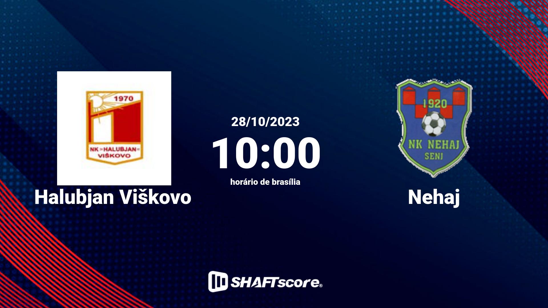 Estatísticas do jogo Halubjan Viškovo vs Nehaj 28.10 10:00