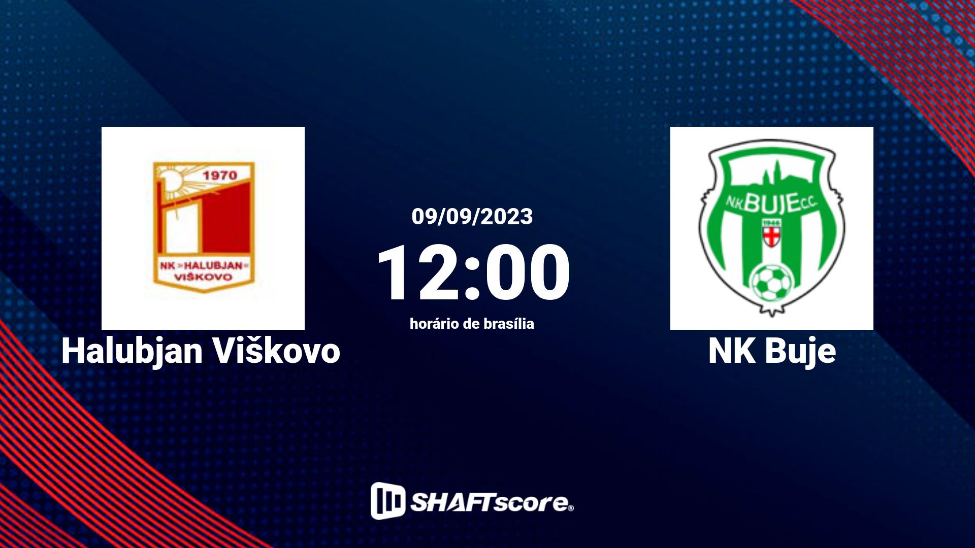 Estatísticas do jogo Halubjan Viškovo vs NK Buje 09.09 12:00