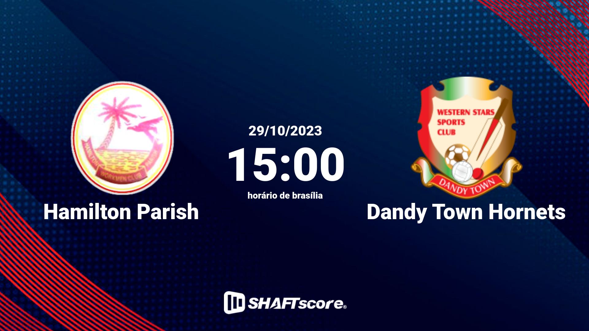 Estatísticas do jogo Hamilton Parish vs Dandy Town Hornets 29.10 15:00