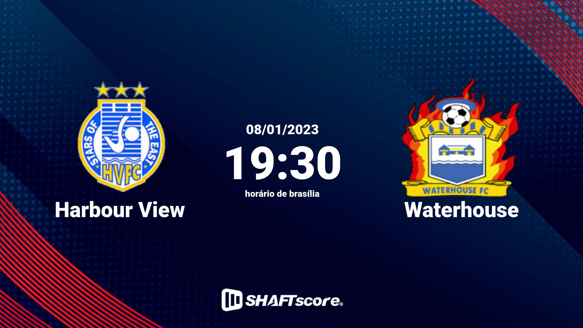 Estatísticas do jogo Harbour View vs Waterhouse 08.01 19:30