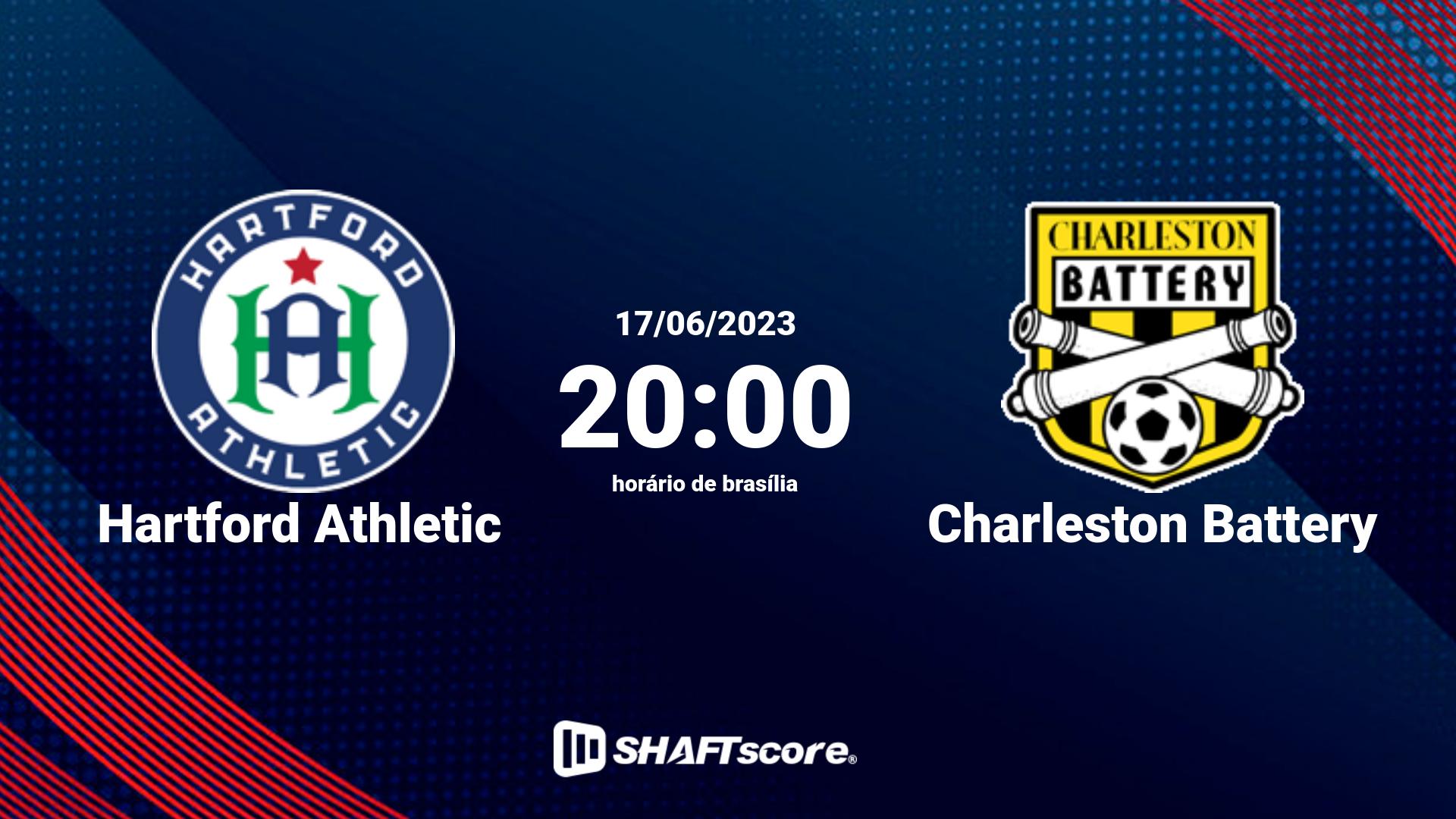 Estatísticas do jogo Hartford Athletic vs Charleston Battery 17.06 20:00