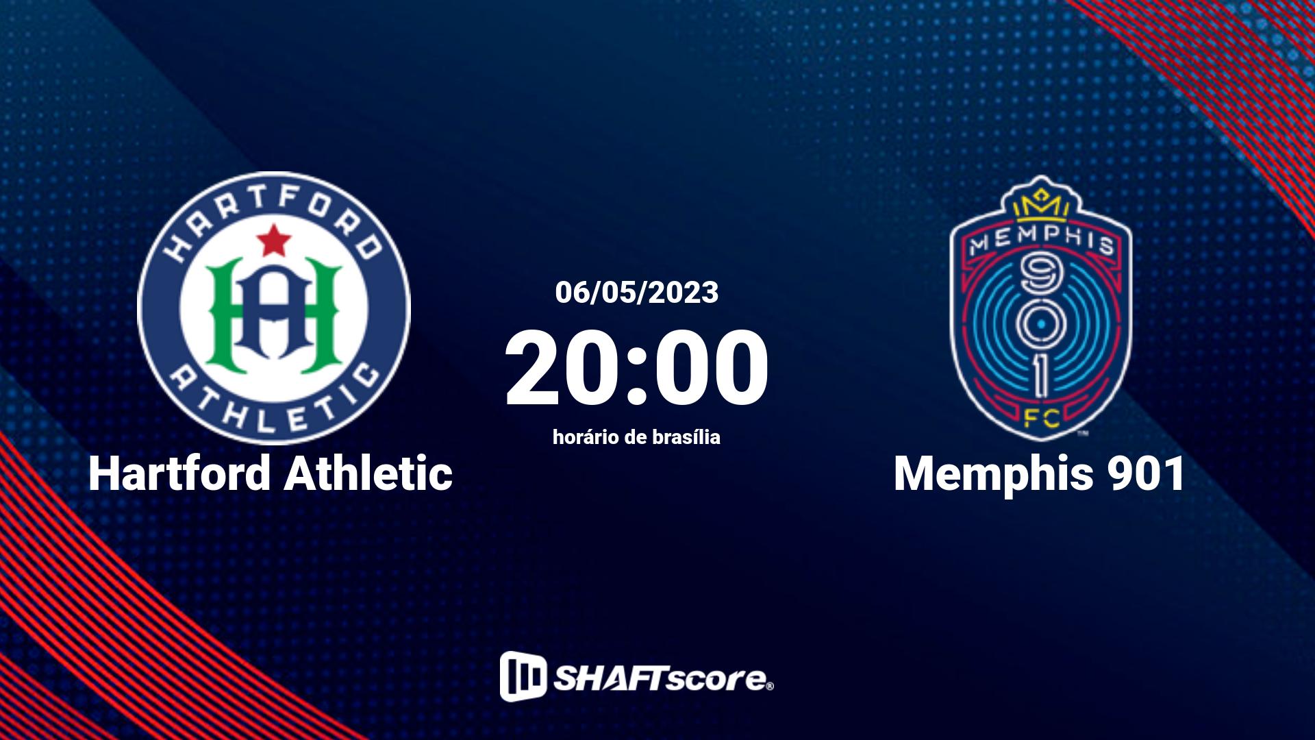 Estatísticas do jogo Hartford Athletic vs Memphis 901 06.05 20:00