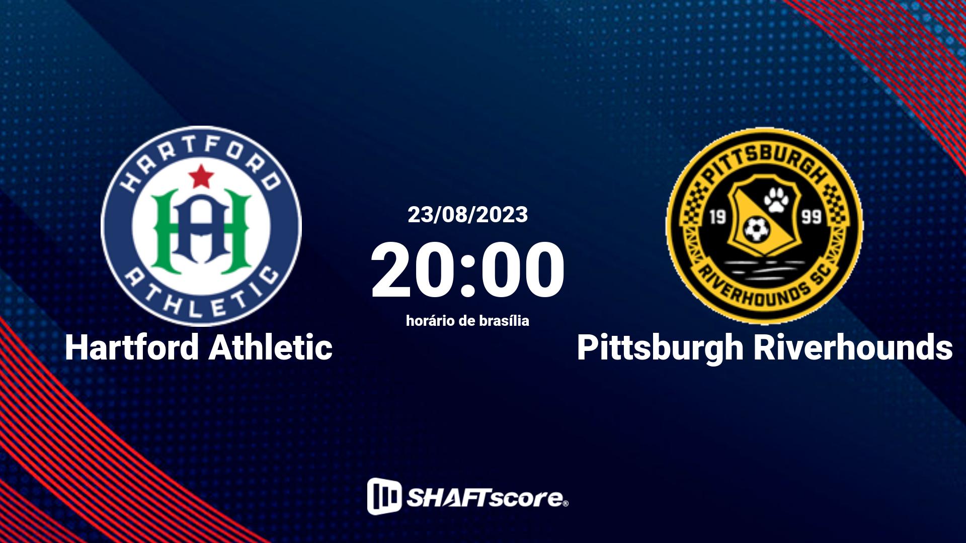 Estatísticas do jogo Hartford Athletic vs Pittsburgh Riverhounds 23.08 20:00