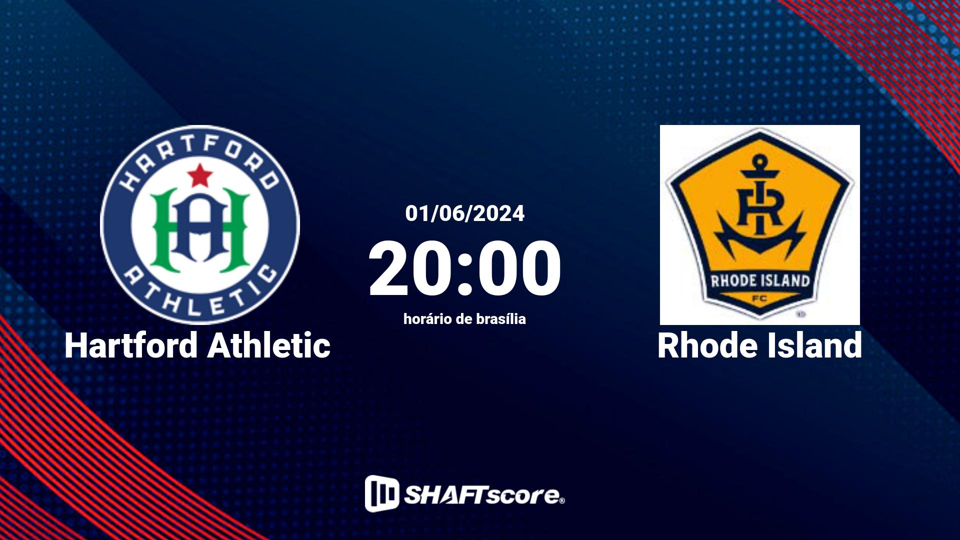 Estatísticas do jogo Hartford Athletic vs Rhode Island 01.06 20:00