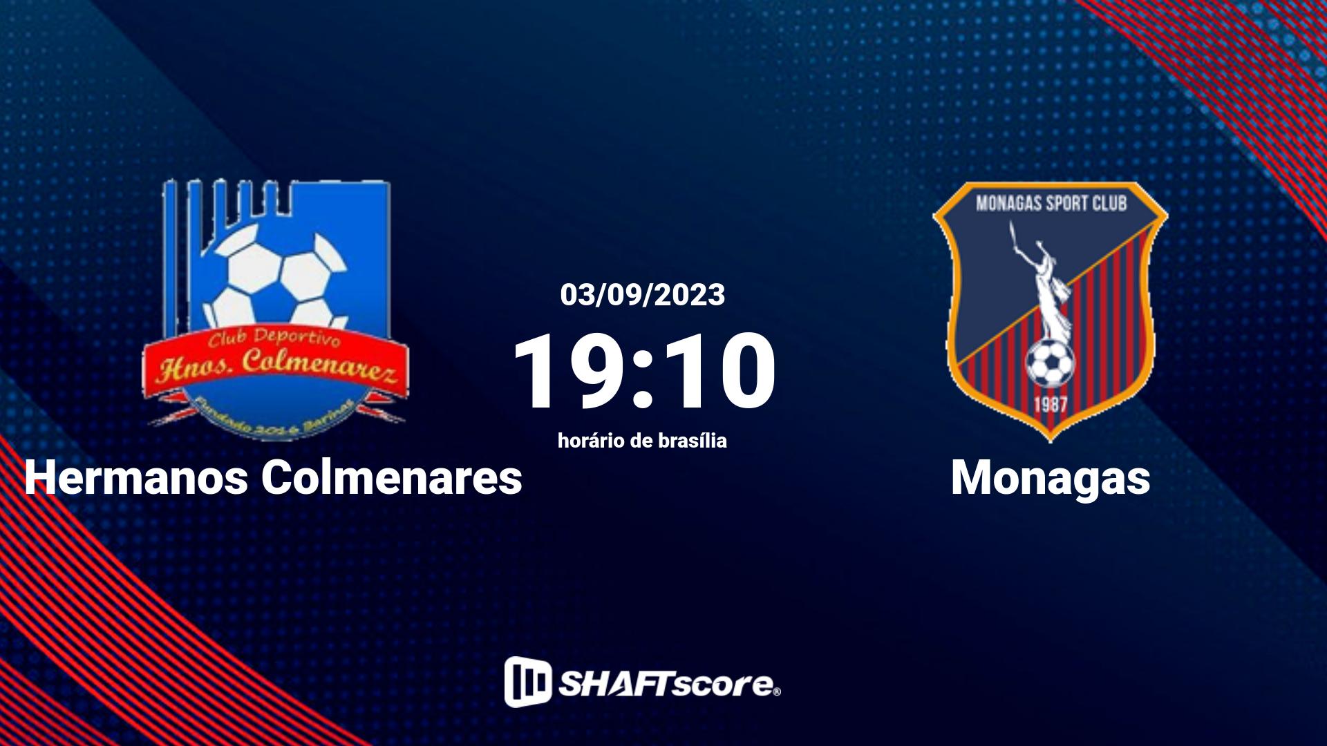 Estatísticas do jogo Hermanos Colmenares vs Monagas 03.09 19:10