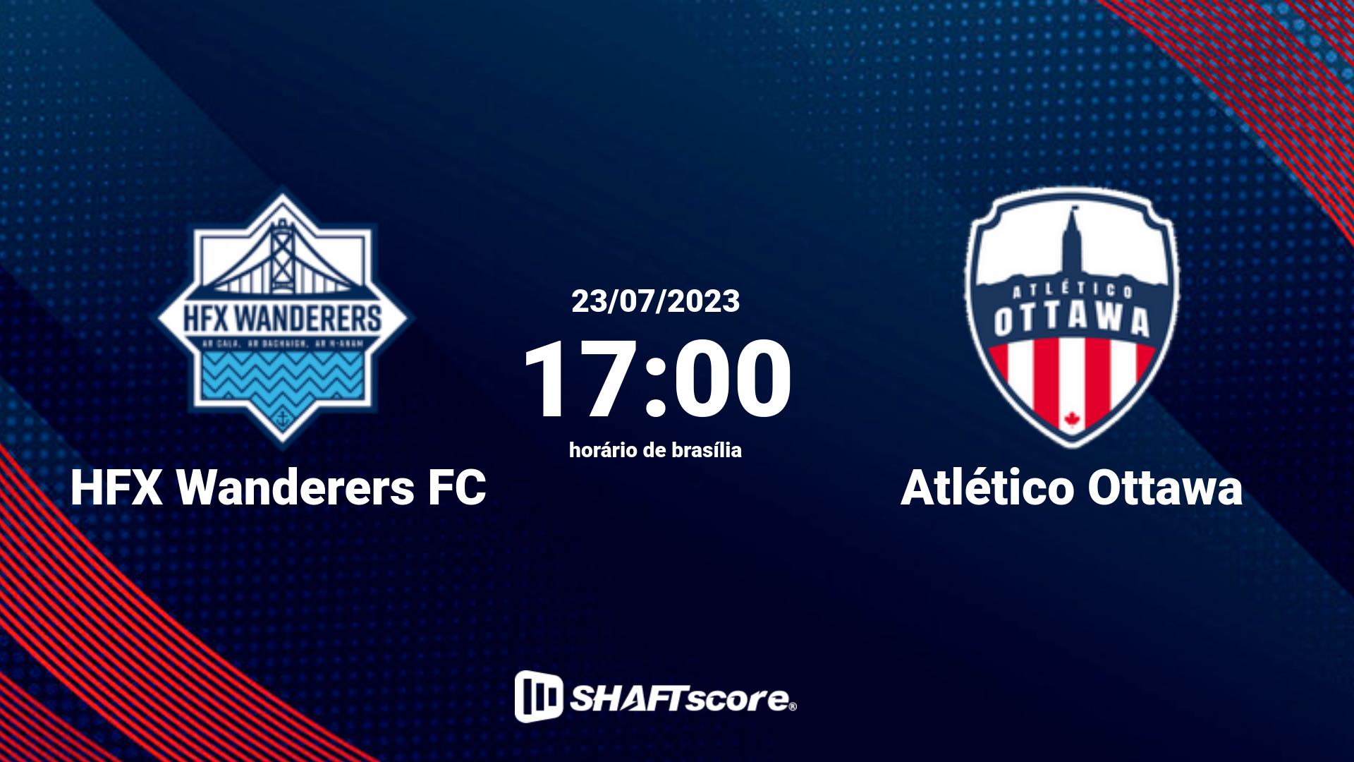 Estatísticas do jogo HFX Wanderers FC vs Atlético Ottawa 23.07 17:00