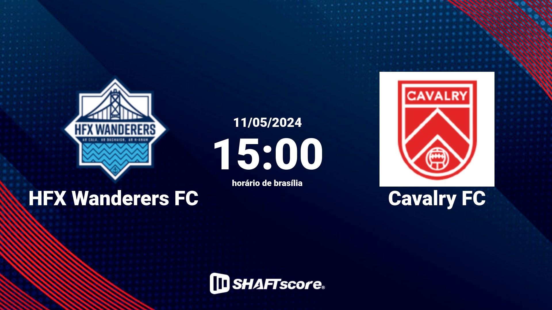 Estatísticas do jogo HFX Wanderers FC vs Cavalry FC 11.05 15:00