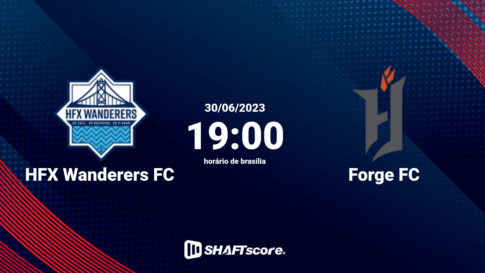 Estatísticas do jogo HFX Wanderers FC vs Forge FC 30.06 19:00
