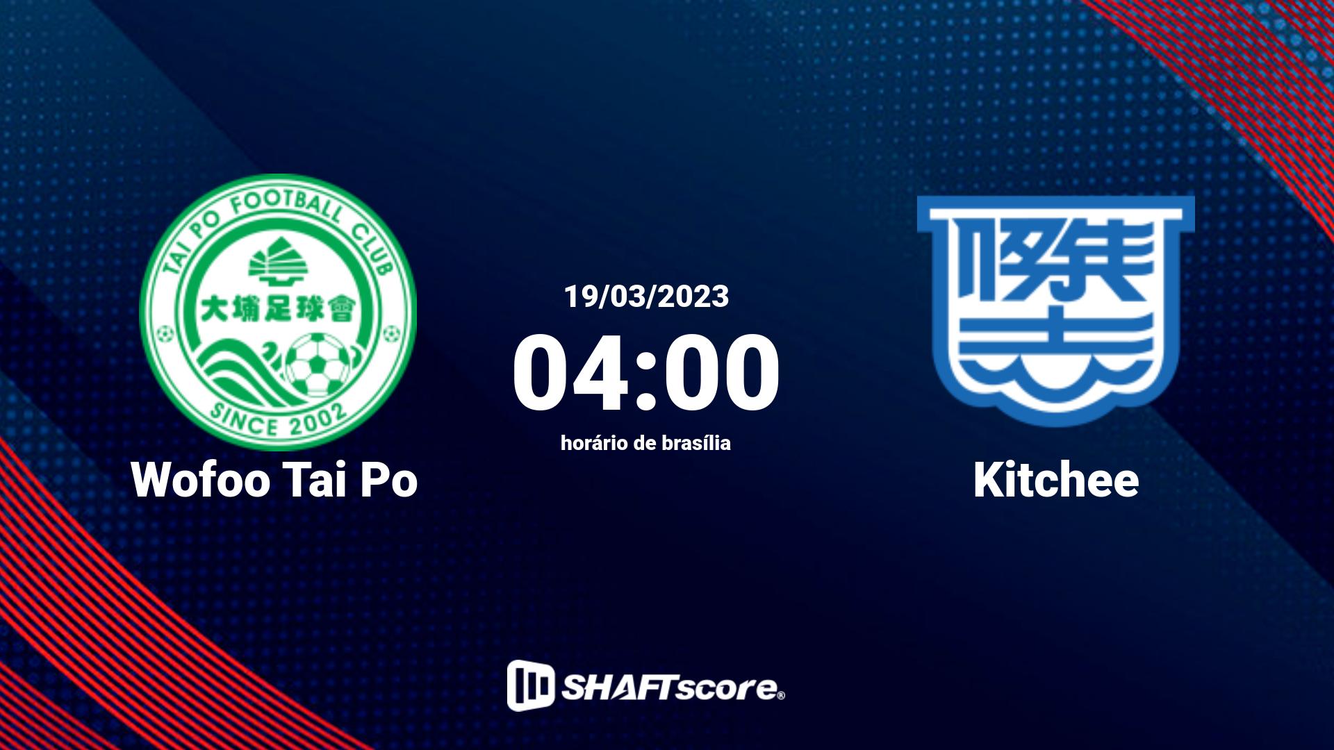 Estatísticas do jogo Hong Kong vs Kitchee 03.03 05:30