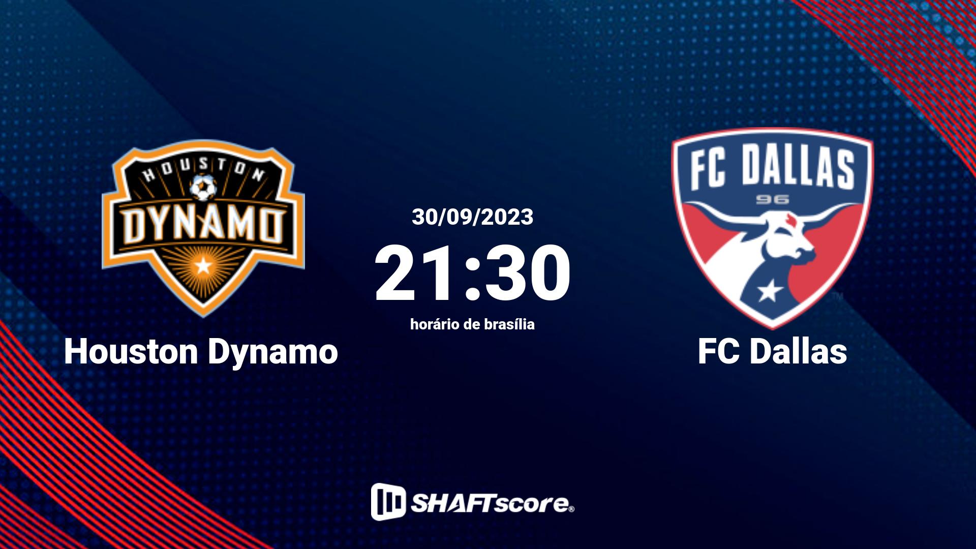 Estatísticas do jogo Houston Dynamo vs FC Dallas 30.09 21:30