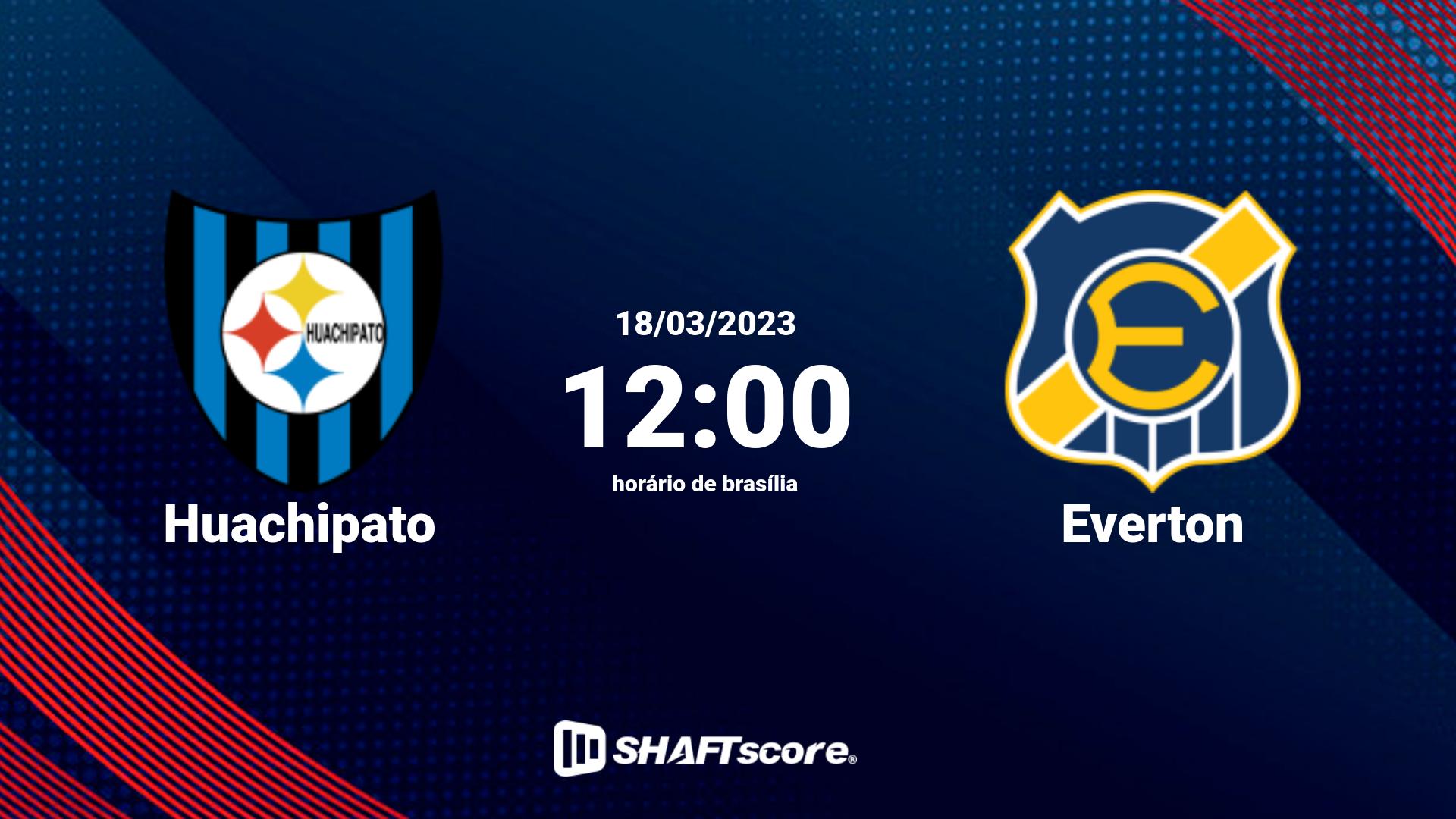 Estatísticas do jogo Huachipato vs Everton 18.03 12:00