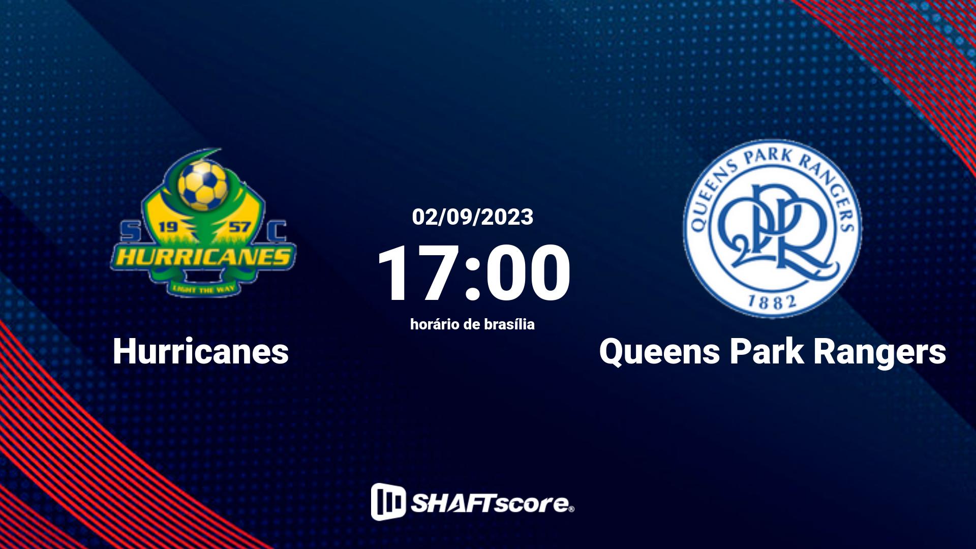 Estatísticas do jogo Hurricanes vs Queens Park Rangers 02.09 17:00