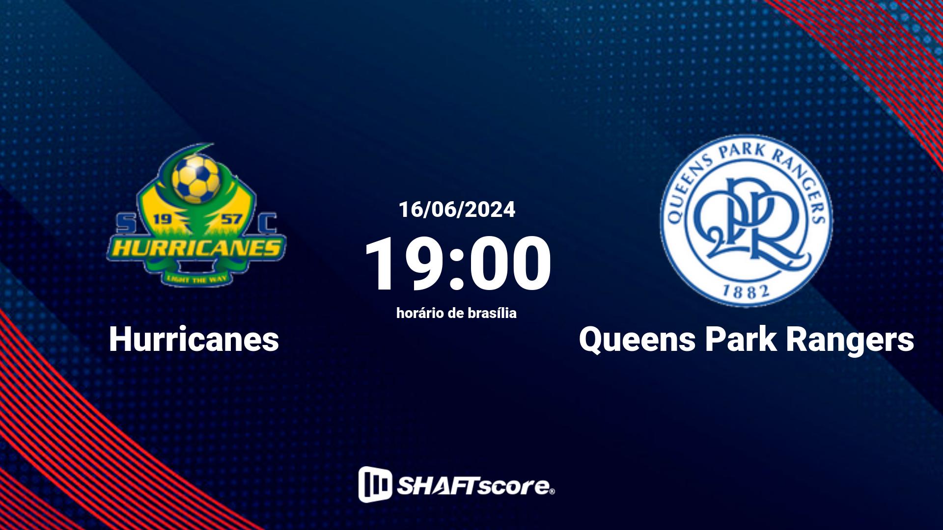 Estatísticas do jogo Hurricanes vs Queens Park Rangers 16.06 19:00