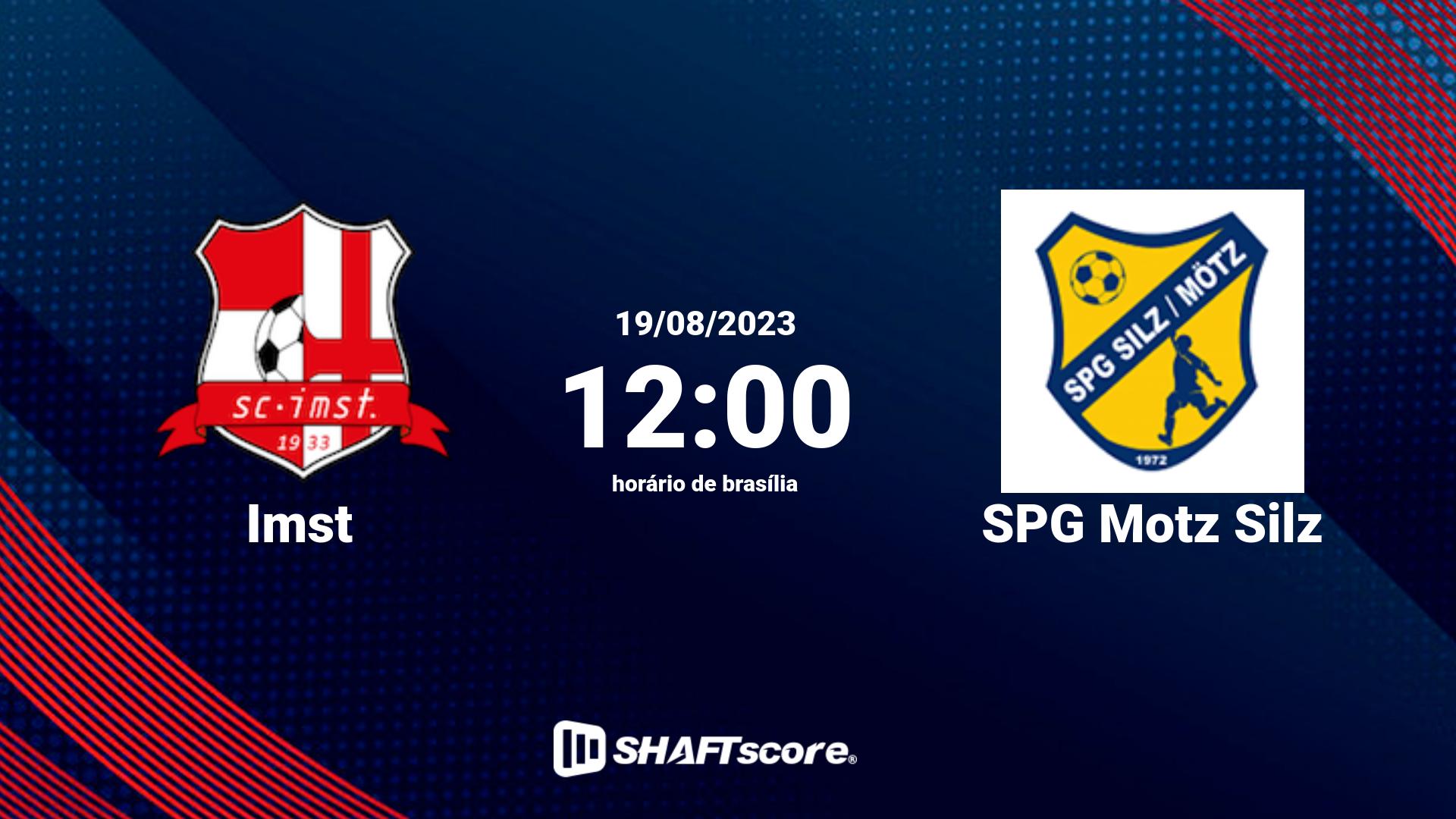 Estatísticas do jogo Imst vs SPG Motz Silz 19.08 12:00