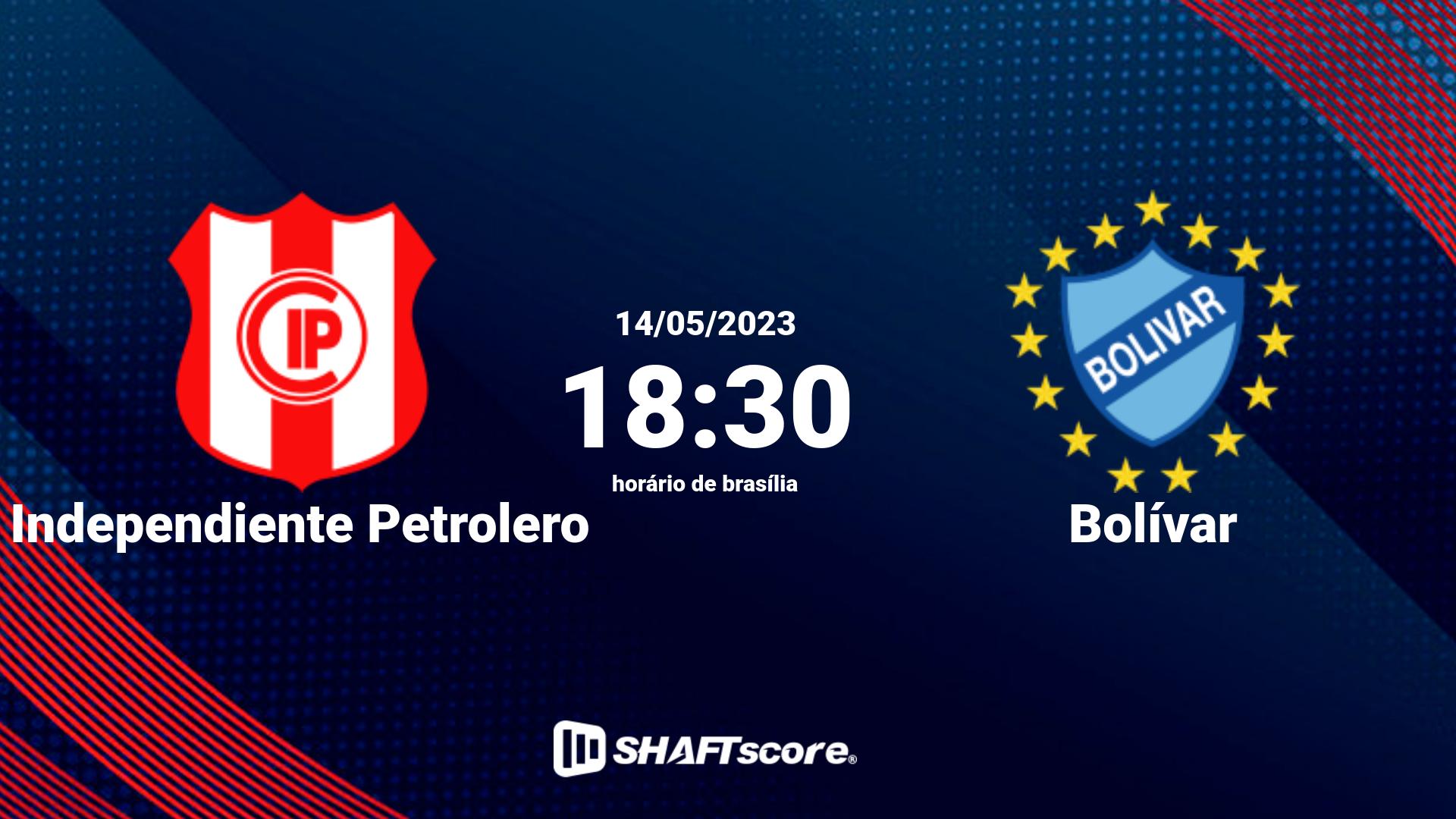 Estatísticas do jogo Independiente Petrolero vs Bolívar 14.05 18:30