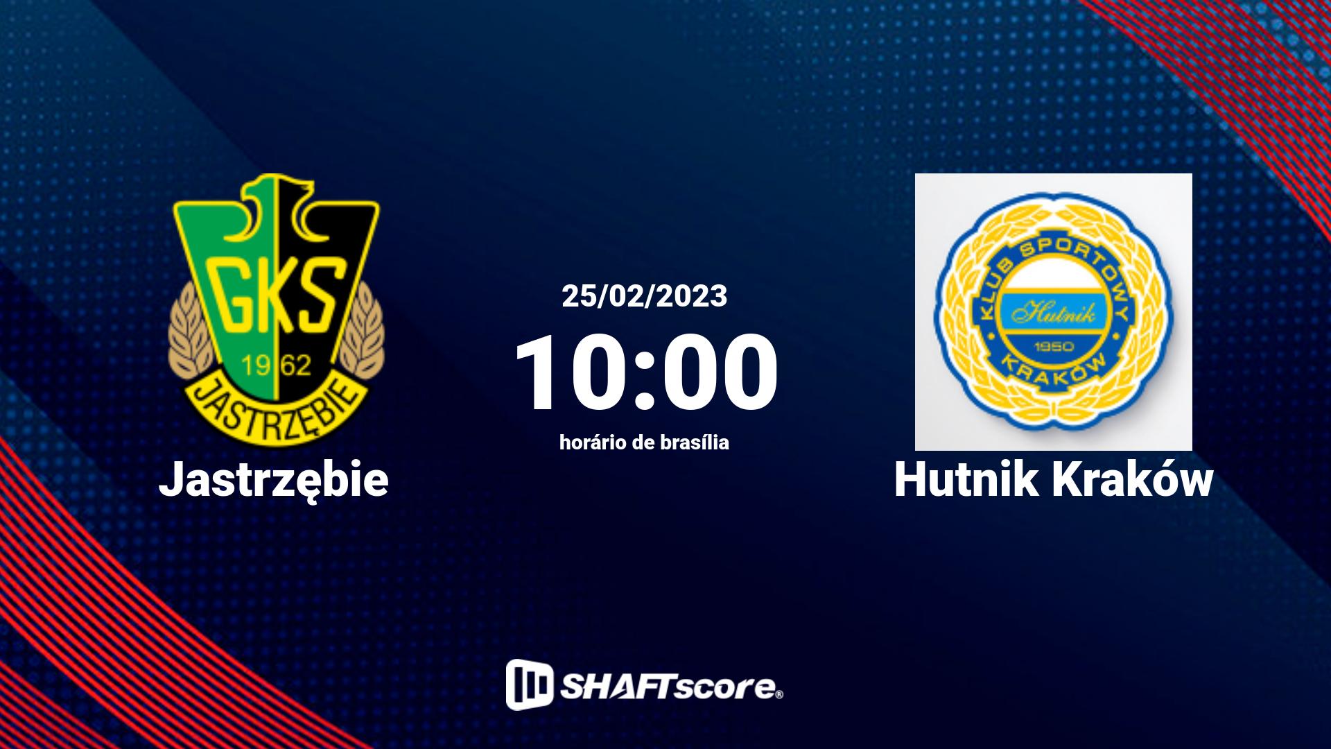 Estatísticas do jogo Jastrzębie vs Hutnik Kraków 25.02 10:00