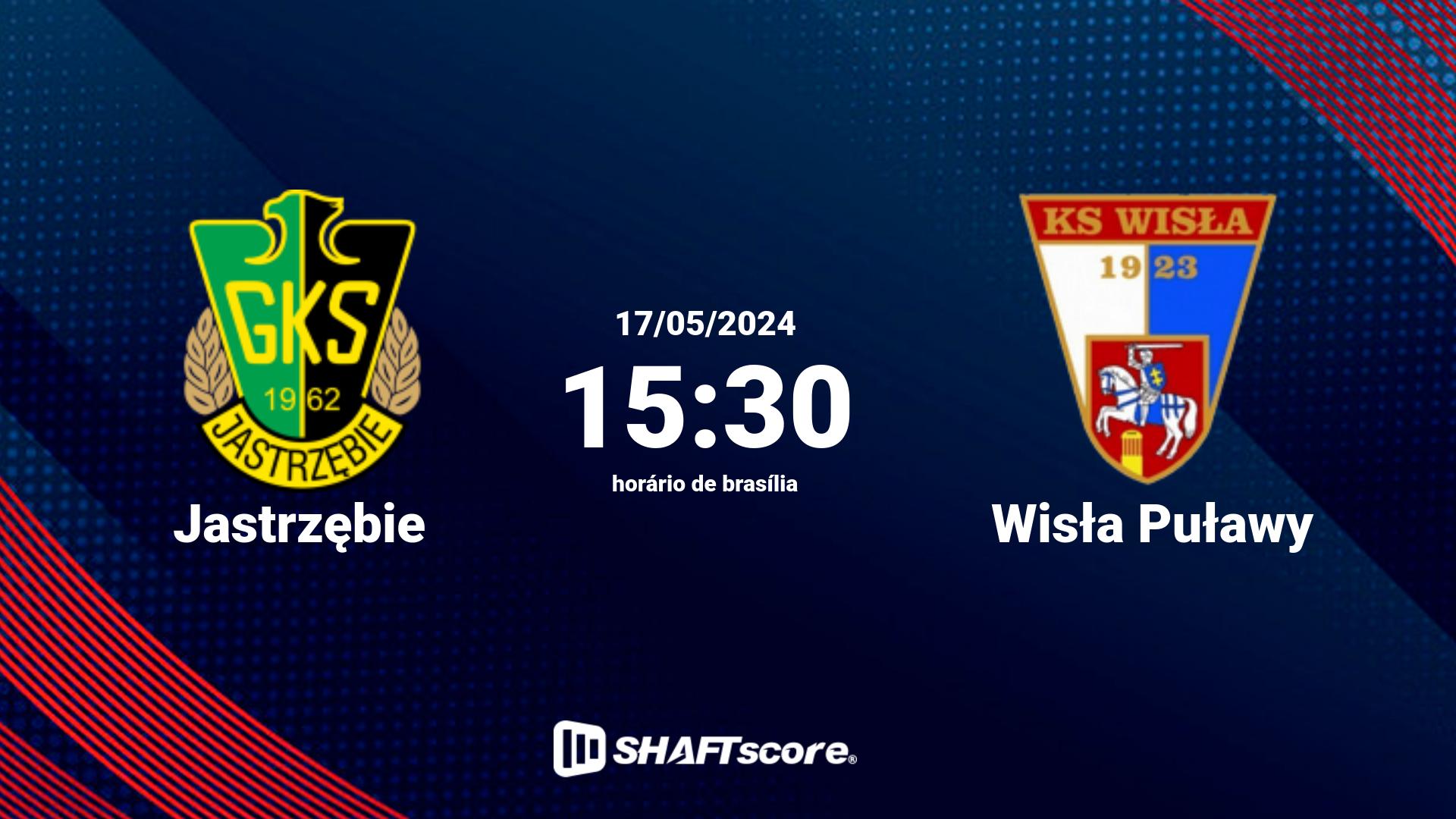 Estatísticas do jogo Jastrzębie vs Wisła Puławy 17.05 15:30