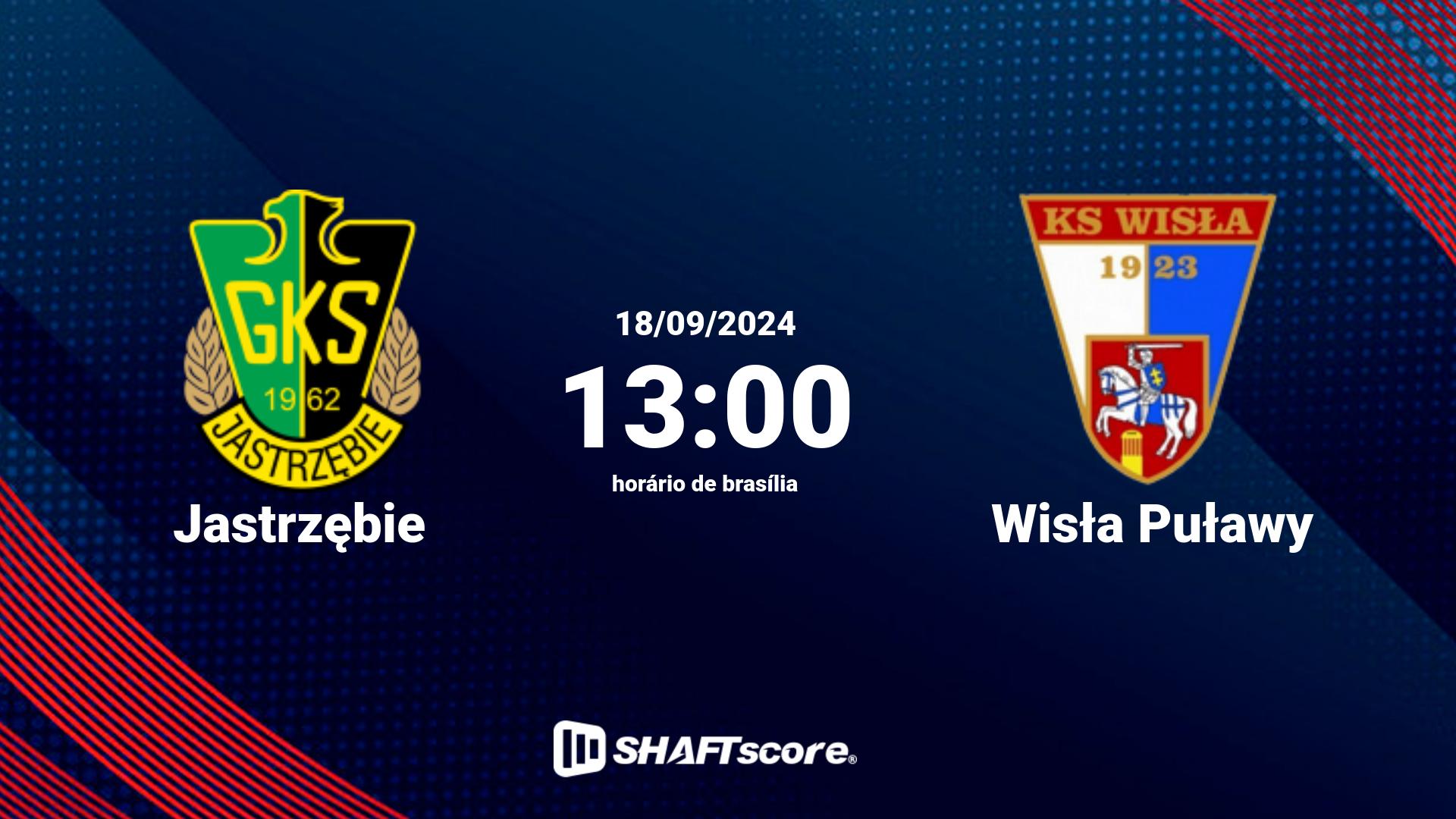 Estatísticas do jogo Jastrzębie vs Wisła Puławy 18.09 13:00