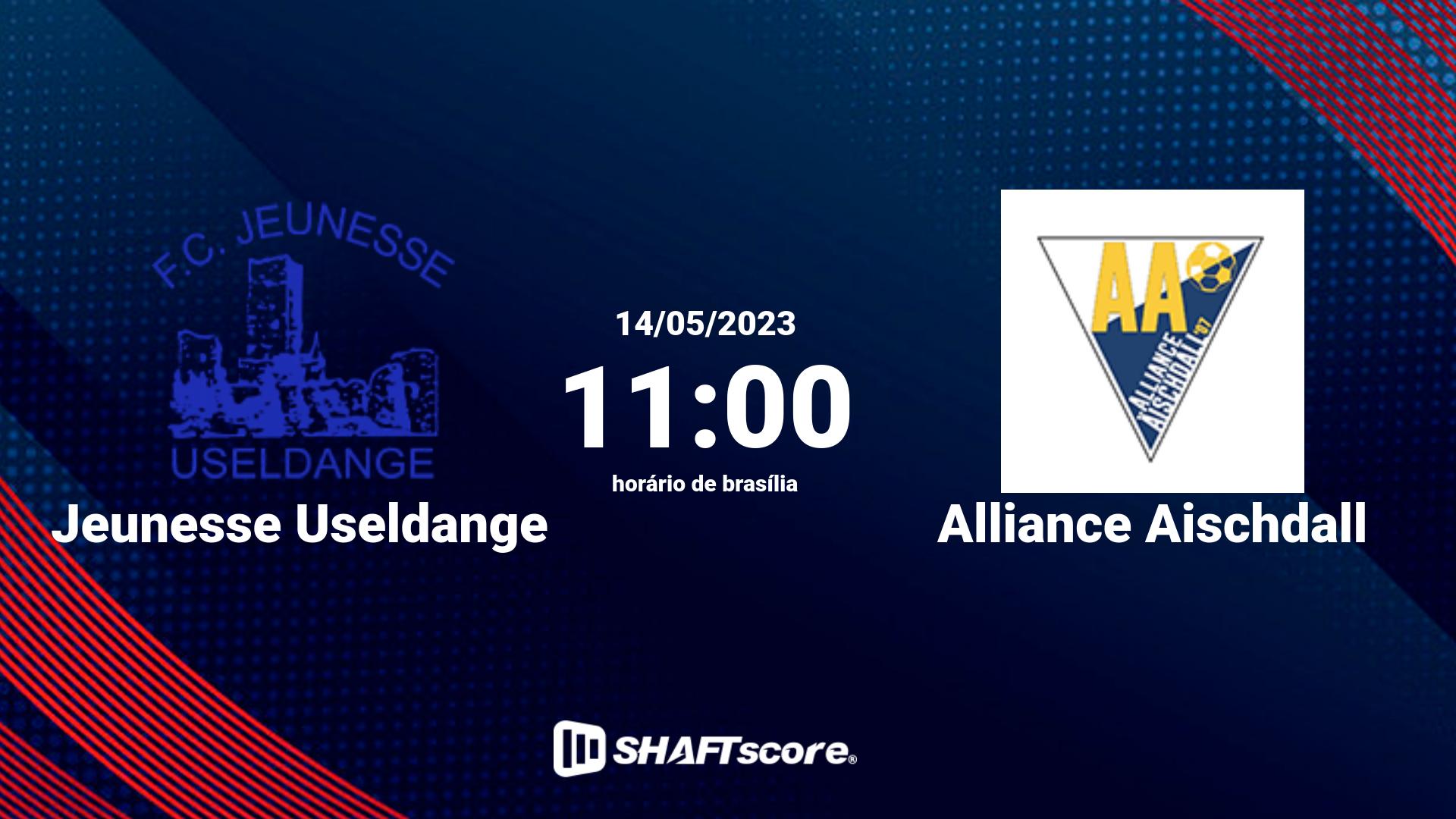 Estatísticas do jogo Jeunesse Useldange vs Alliance Aischdall 14.05 11:00