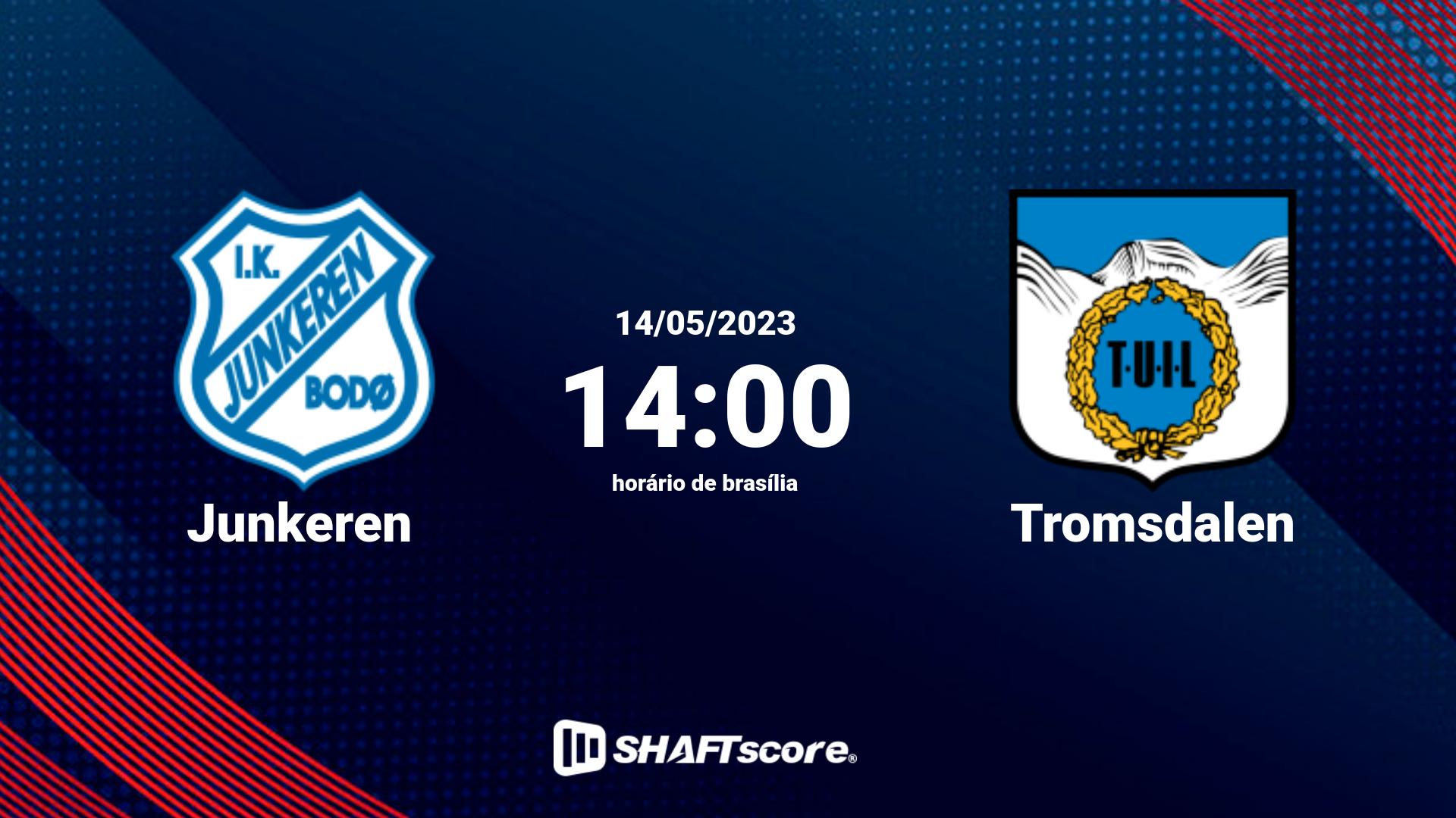 Estatísticas do jogo Junkeren vs Tromsdalen 14.05 14:00