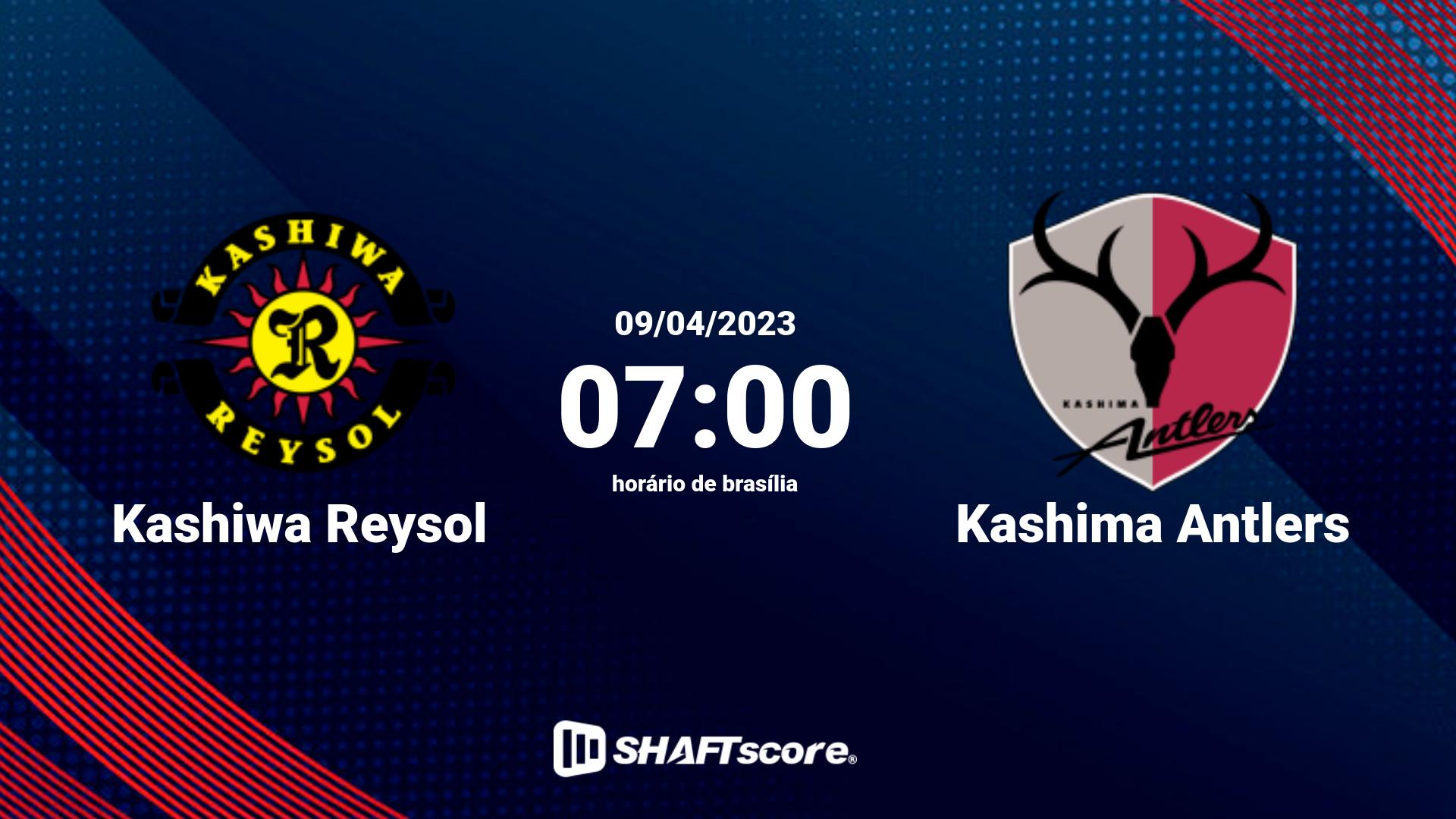 Estatísticas do jogo Kashiwa Reysol vs Kashima Antlers 09.04 07:00