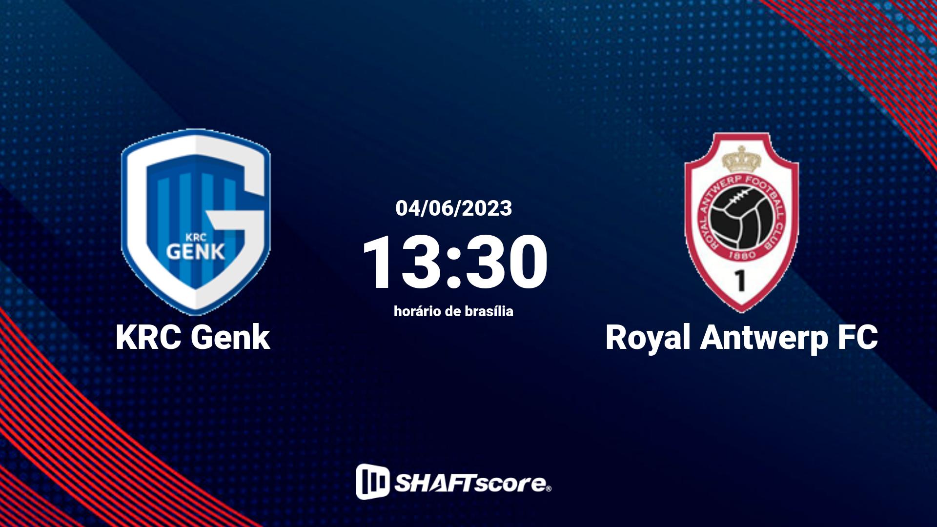 Estatísticas do jogo KRC Genk vs Royal Antwerp FC 04.06 13:30