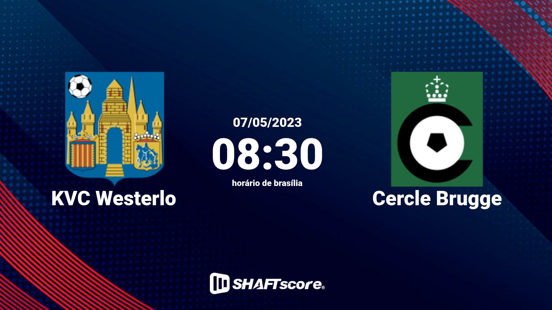 Estatísticas do jogo KVC Westerlo vs Cercle Brugge 07.05 08:30