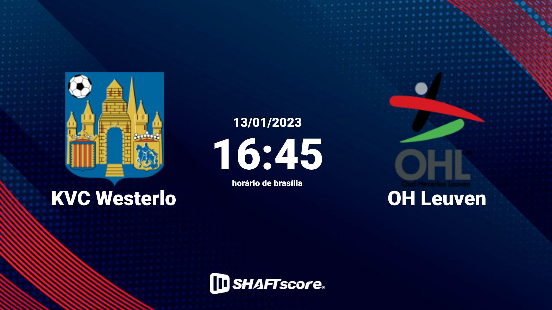 Estatísticas do jogo KVC Westerlo vs OH Leuven 13.01 16:45