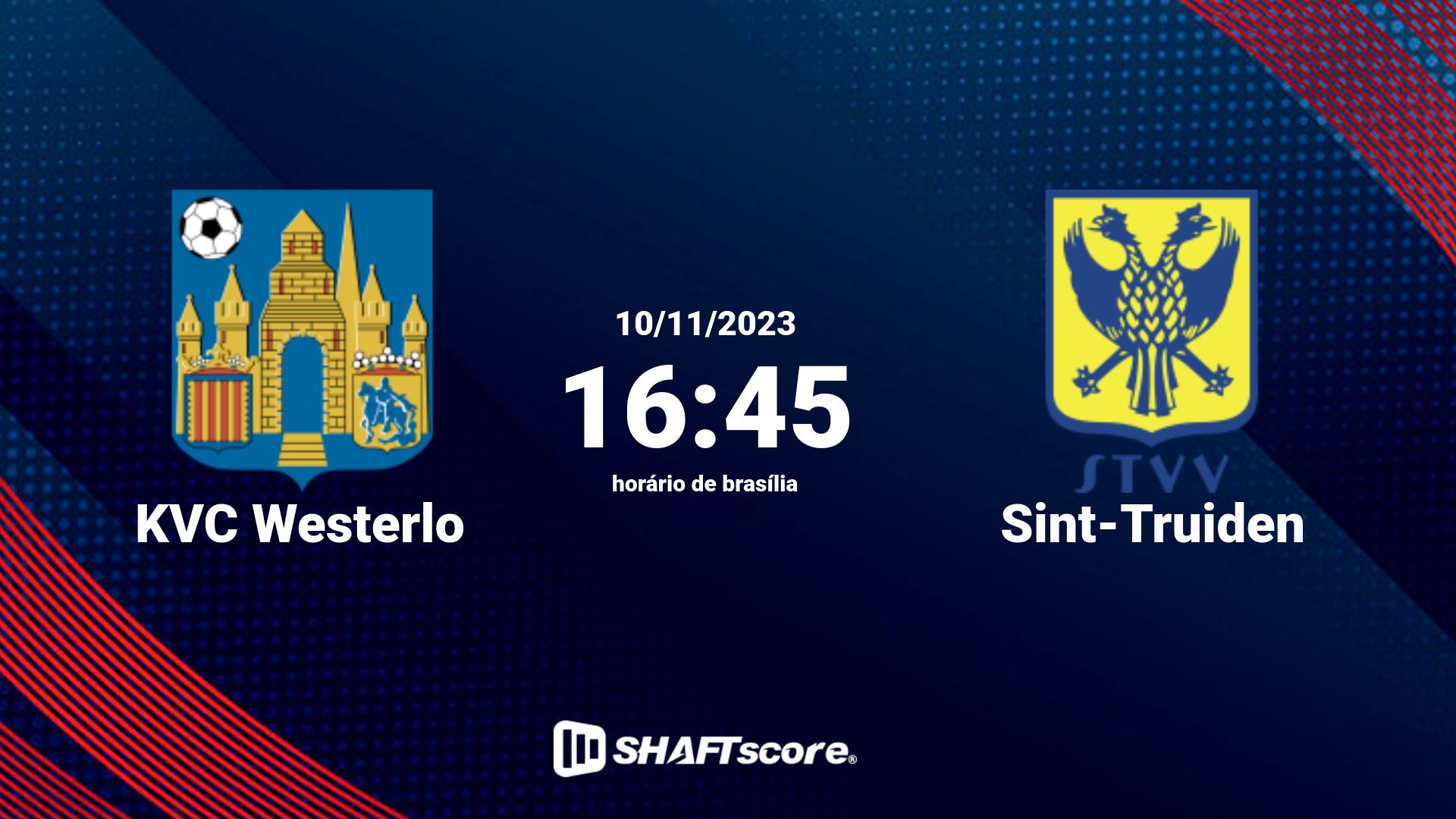 Estatísticas do jogo KVC Westerlo vs Sint-Truiden 10.11 16:45