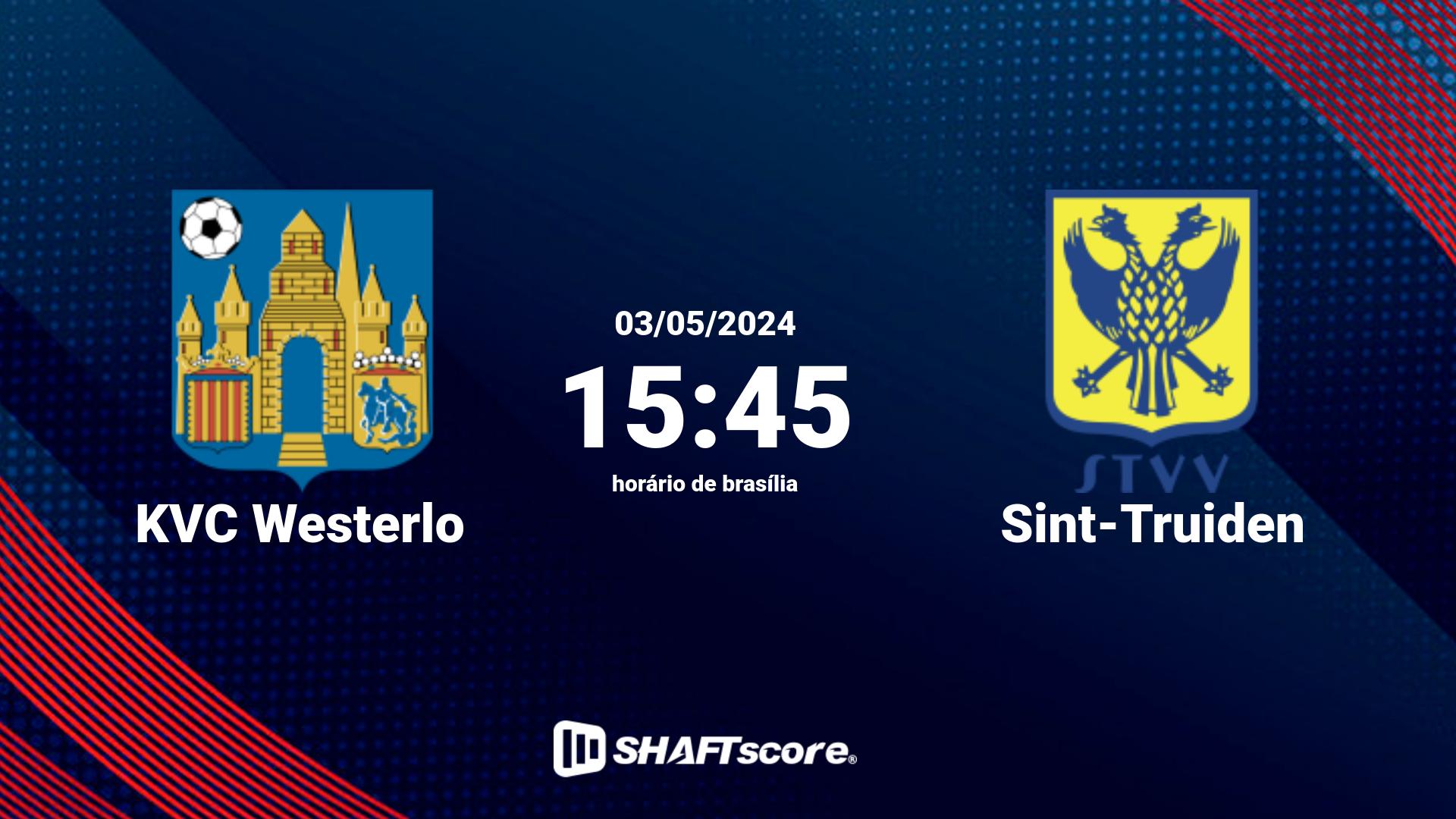 Estatísticas do jogo KVC Westerlo vs Sint-Truiden 03.05 15:45