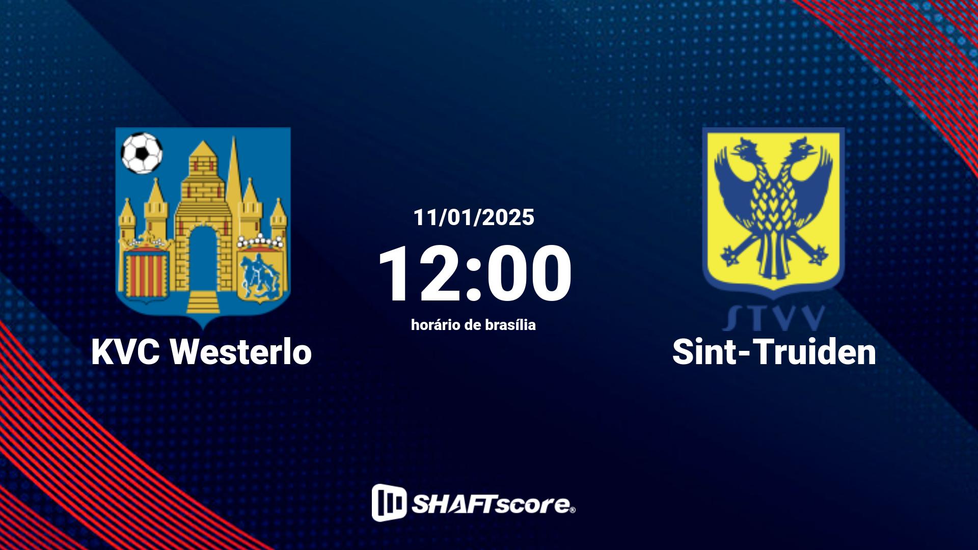 Estatísticas do jogo KVC Westerlo vs Sint-Truiden 11.01 12:00