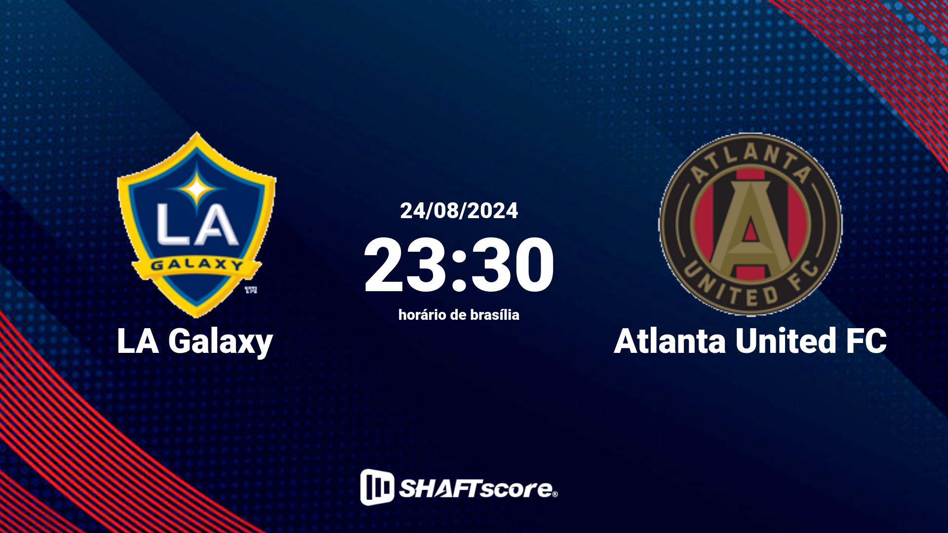 Estatísticas do jogo LA Galaxy vs Atlanta United FC 24.08 23:30