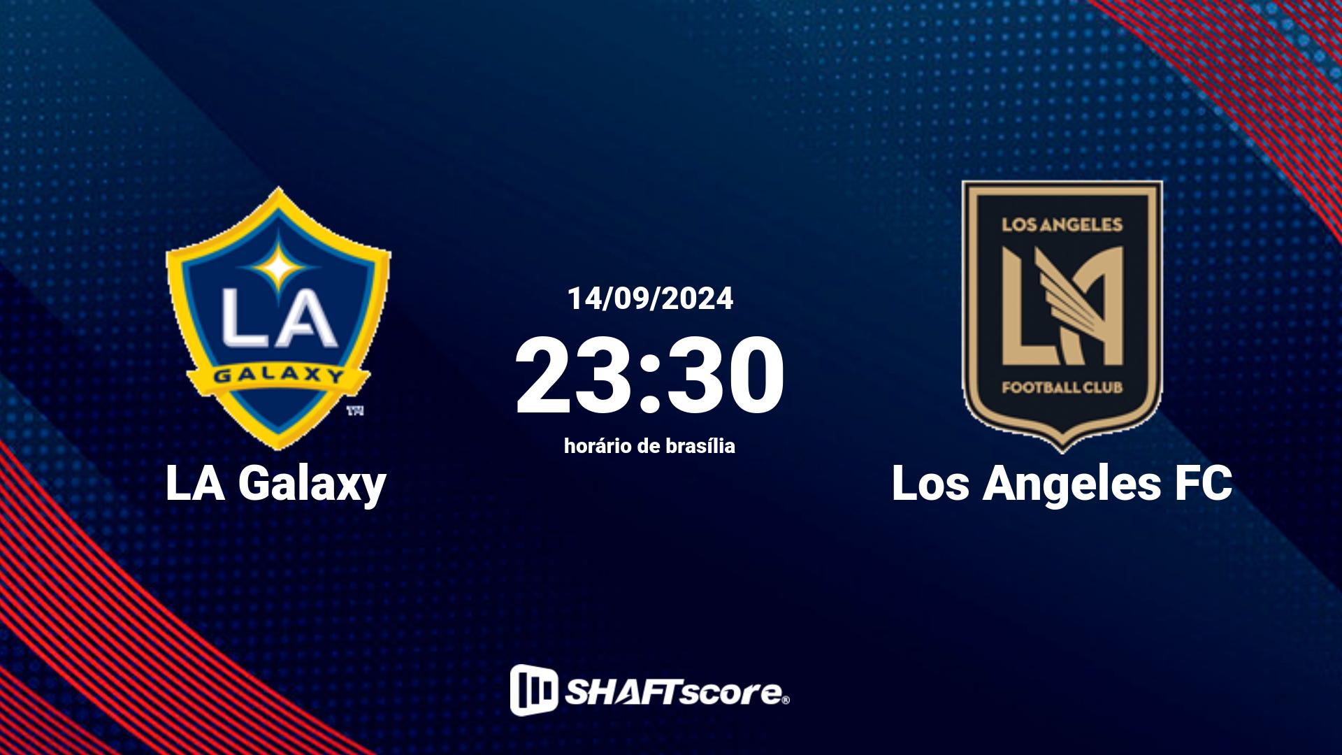 Estatísticas do jogo LA Galaxy vs Los Angeles FC 14.09 23:30