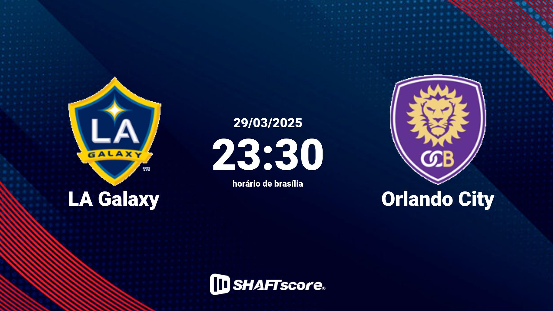 Estatísticas do jogo LA Galaxy vs Orlando City 29.03 23:30