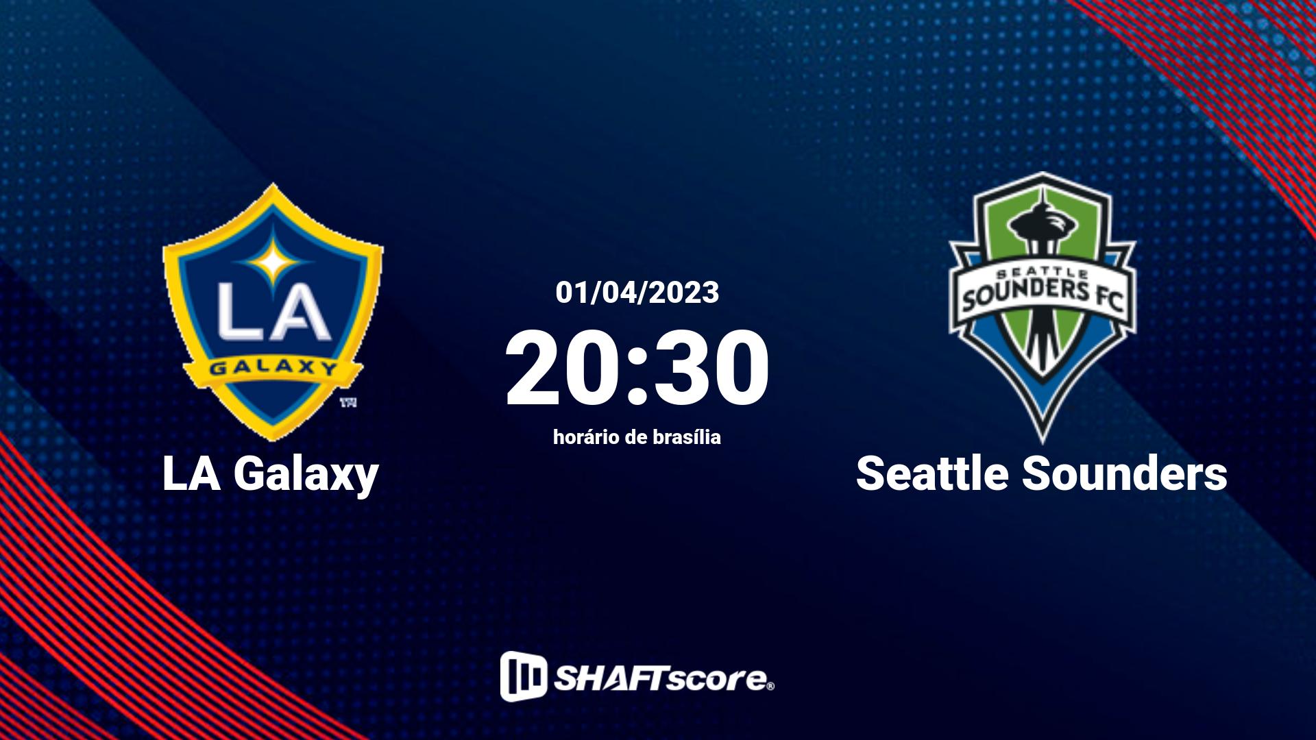 Estatísticas do jogo LA Galaxy vs Seattle Sounders 01.04 20:30