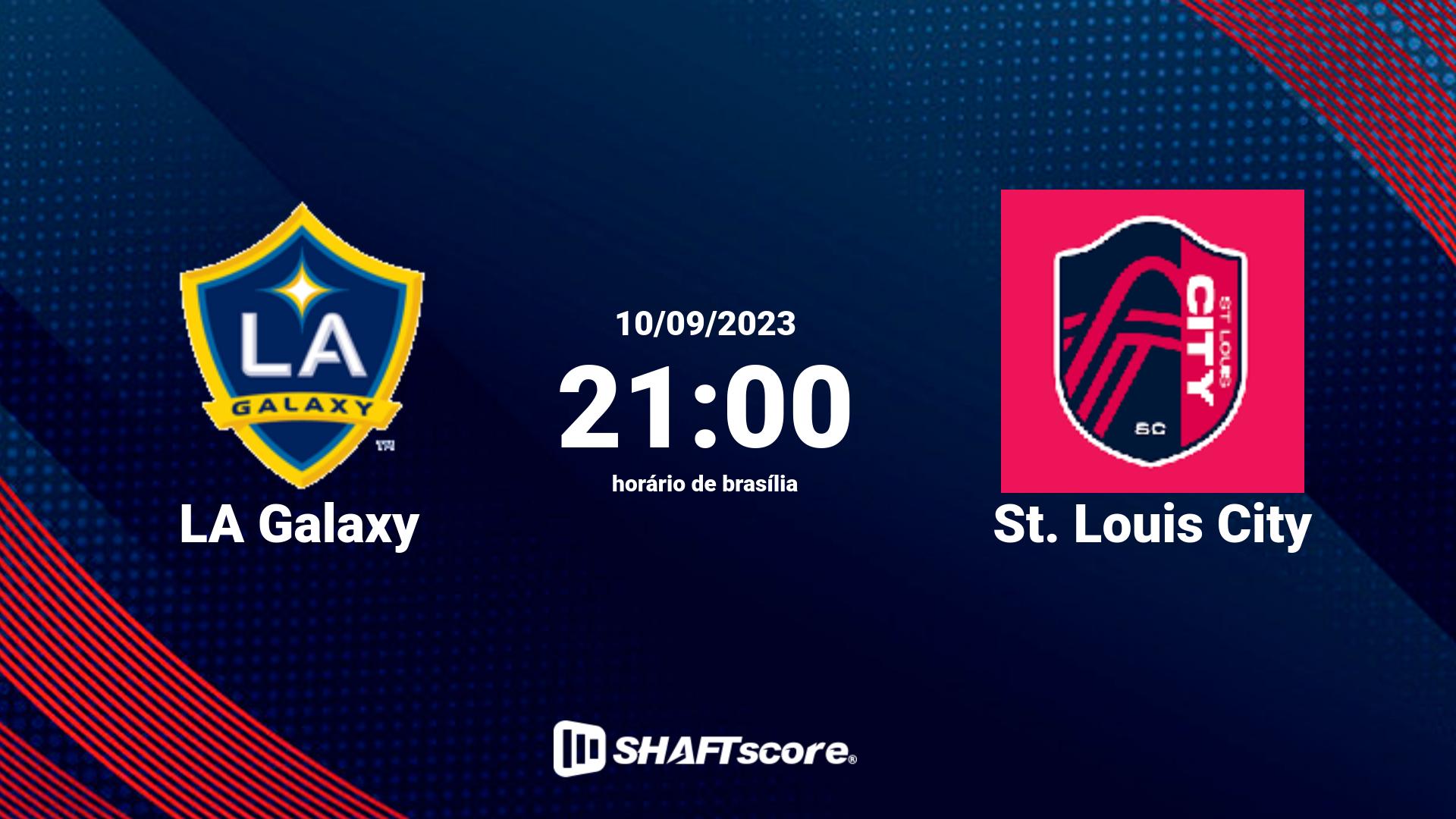 Estatísticas do jogo LA Galaxy vs St. Louis City 10.09 21:00