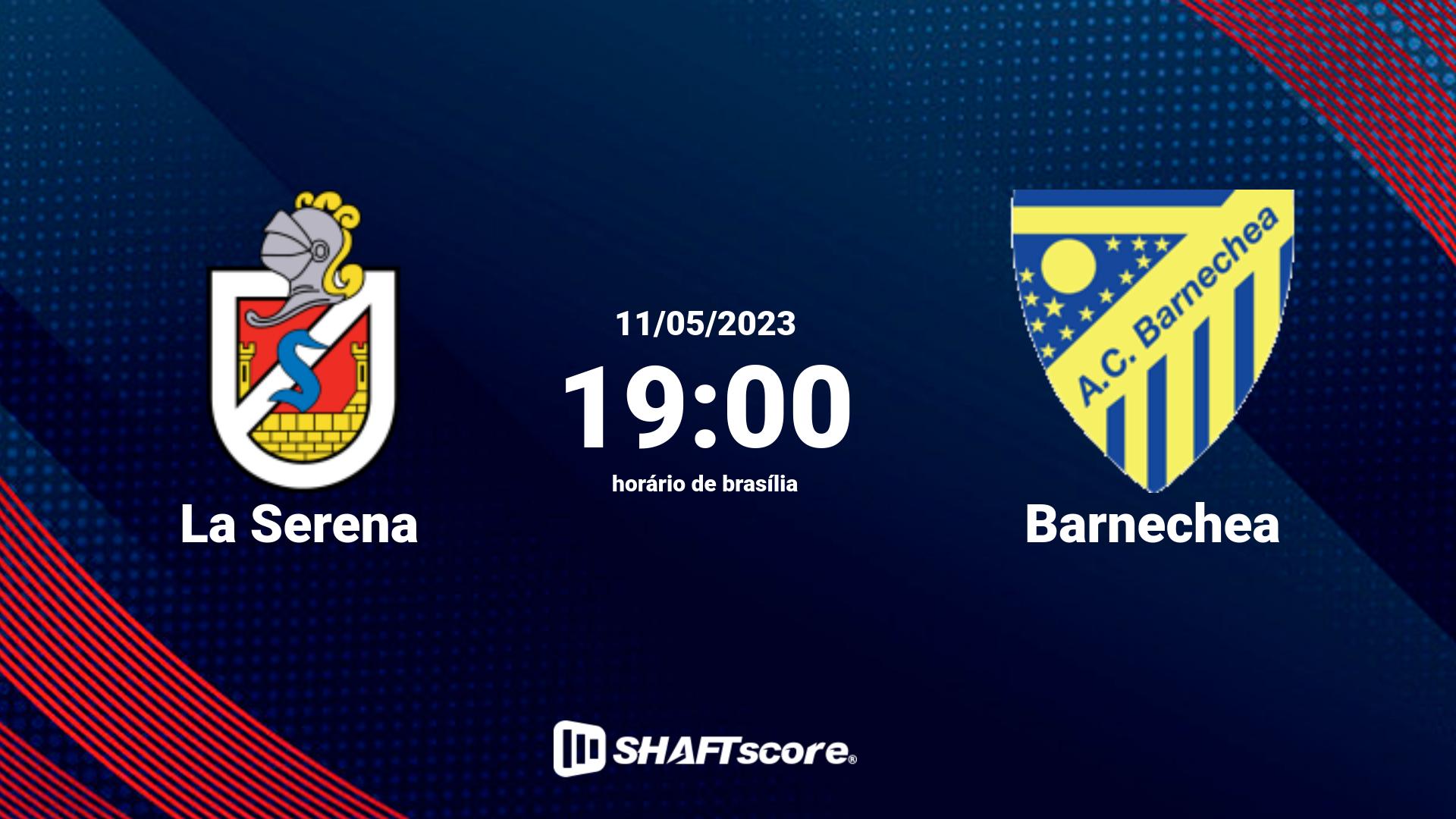 Estatísticas do jogo La Serena vs Barnechea 11.05 19:00