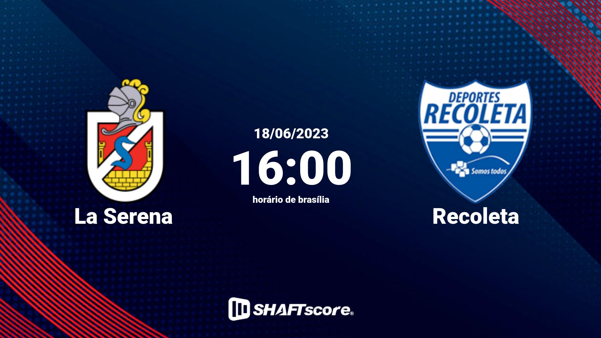 Estatísticas do jogo La Serena vs Recoleta 18.06 16:00