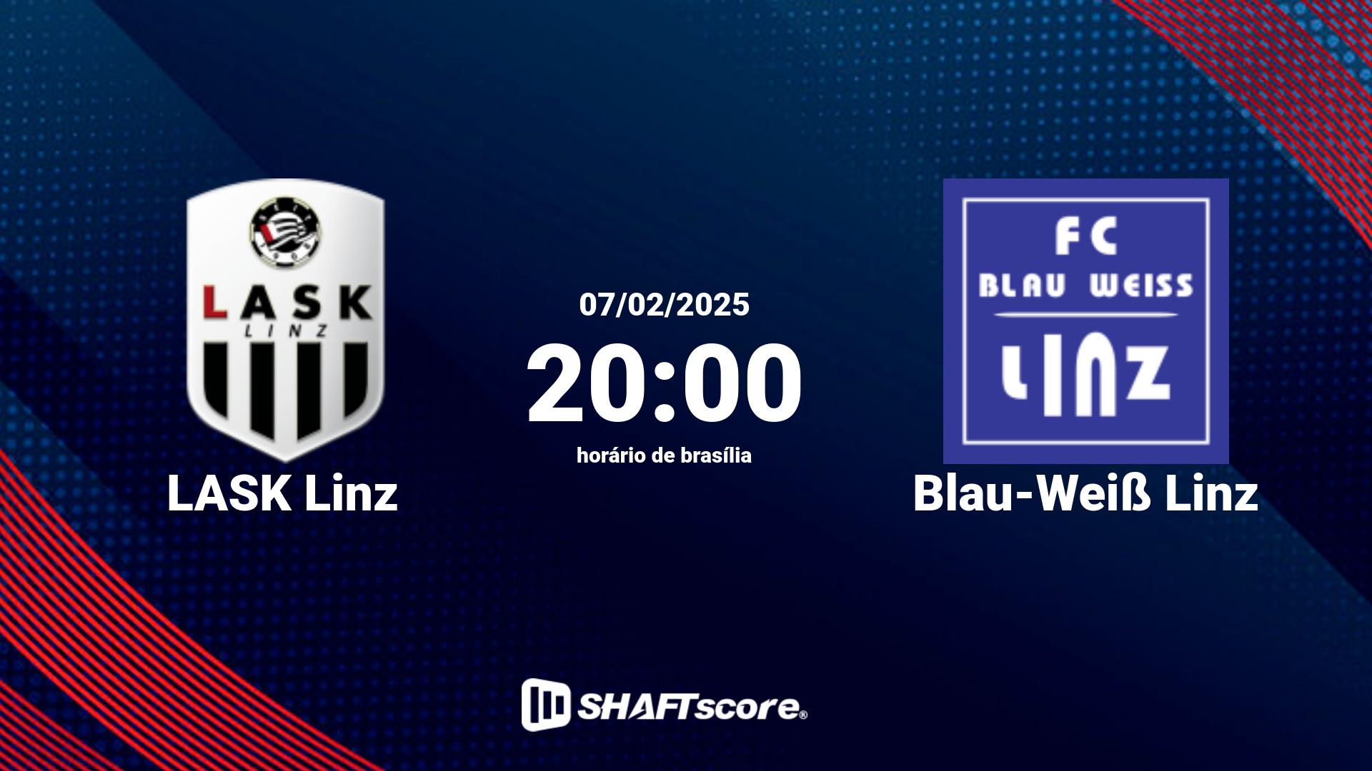 Estatísticas do jogo LASK Linz vs Blau-Weiß Linz 07.02 20:00